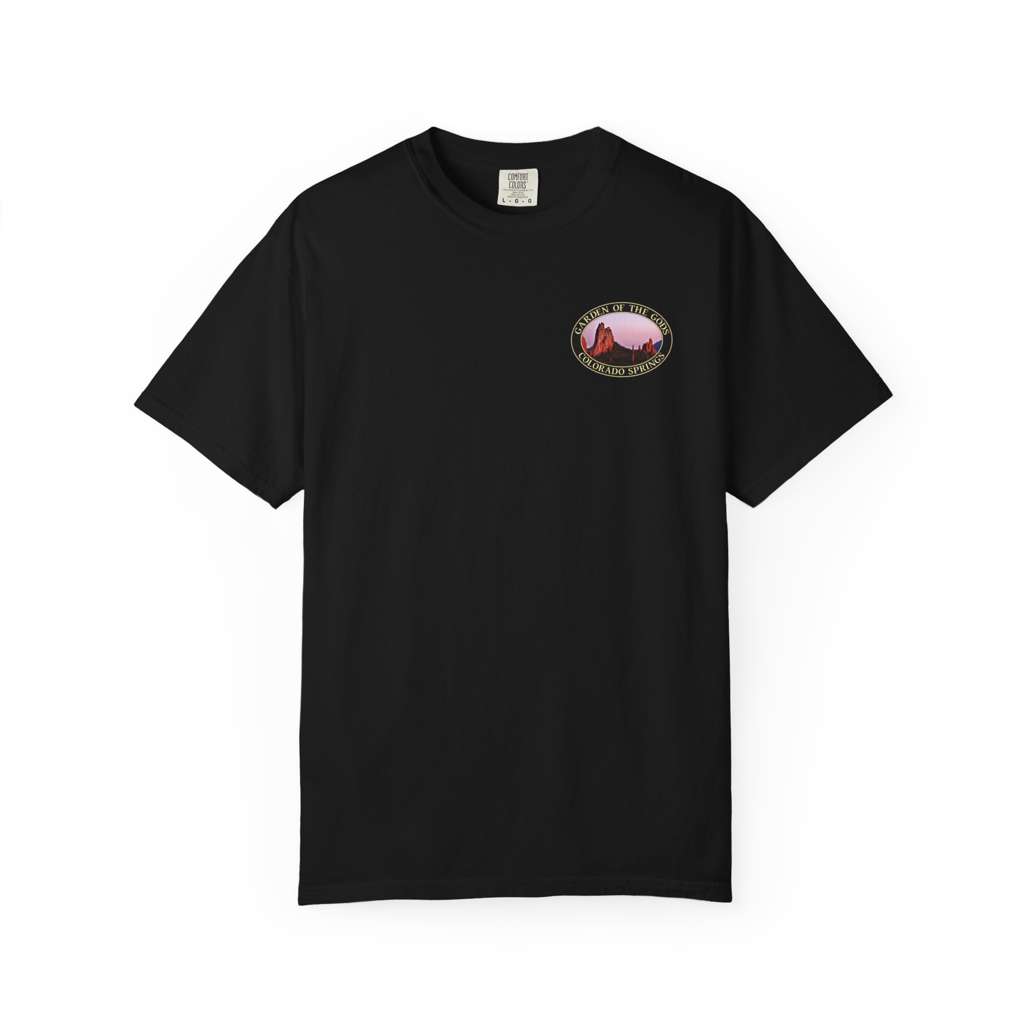 Unique Rock Formations at Garden of the Gods Colorado Springs Garment-Dyed Heavyweight T-Shirt with Relaxed Fit - Image 21