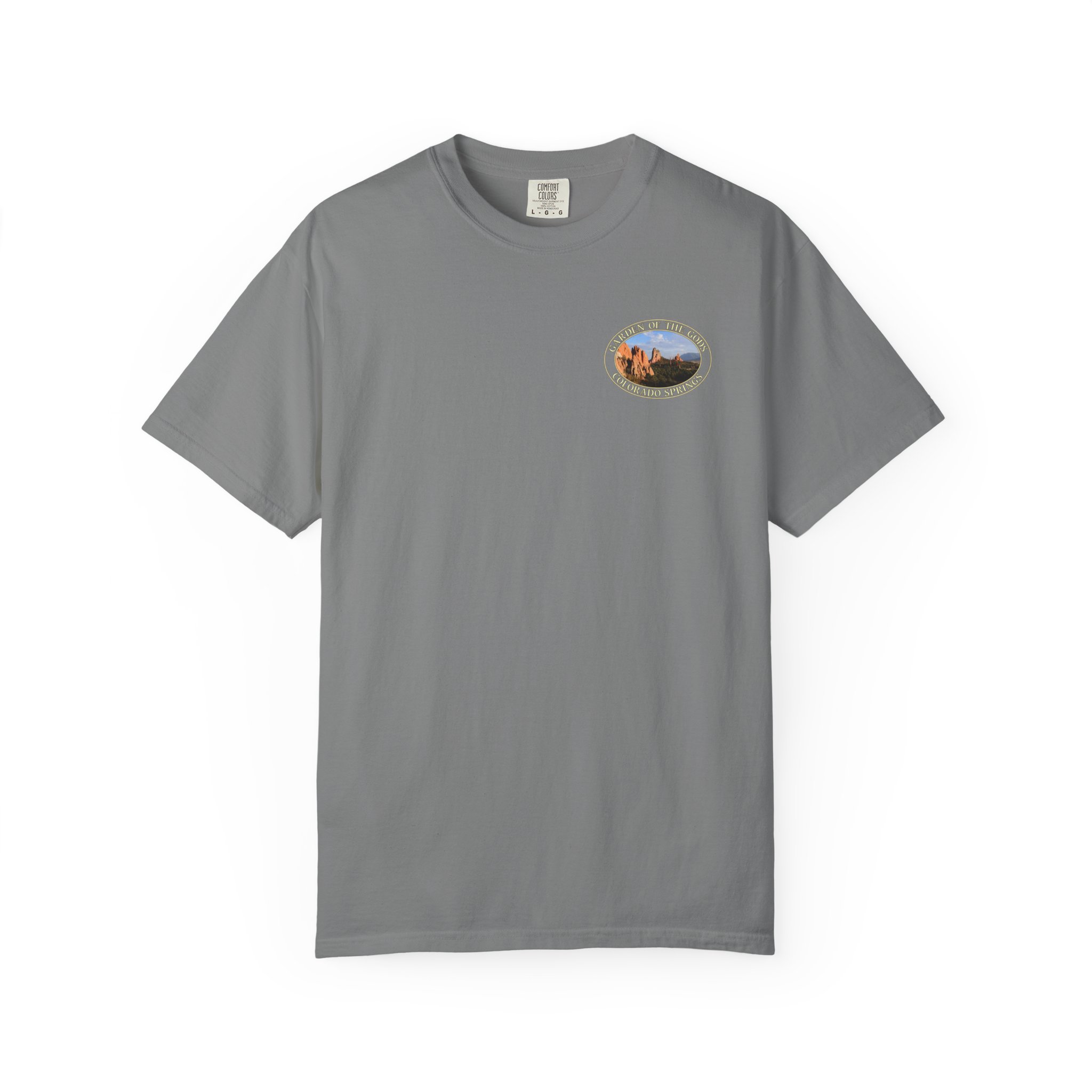 Unique Rock Formations at Garden of the Gods Colorado Springs Relaxed Fit Garment-Dyed Heavyweight T-Shirt - Image 13