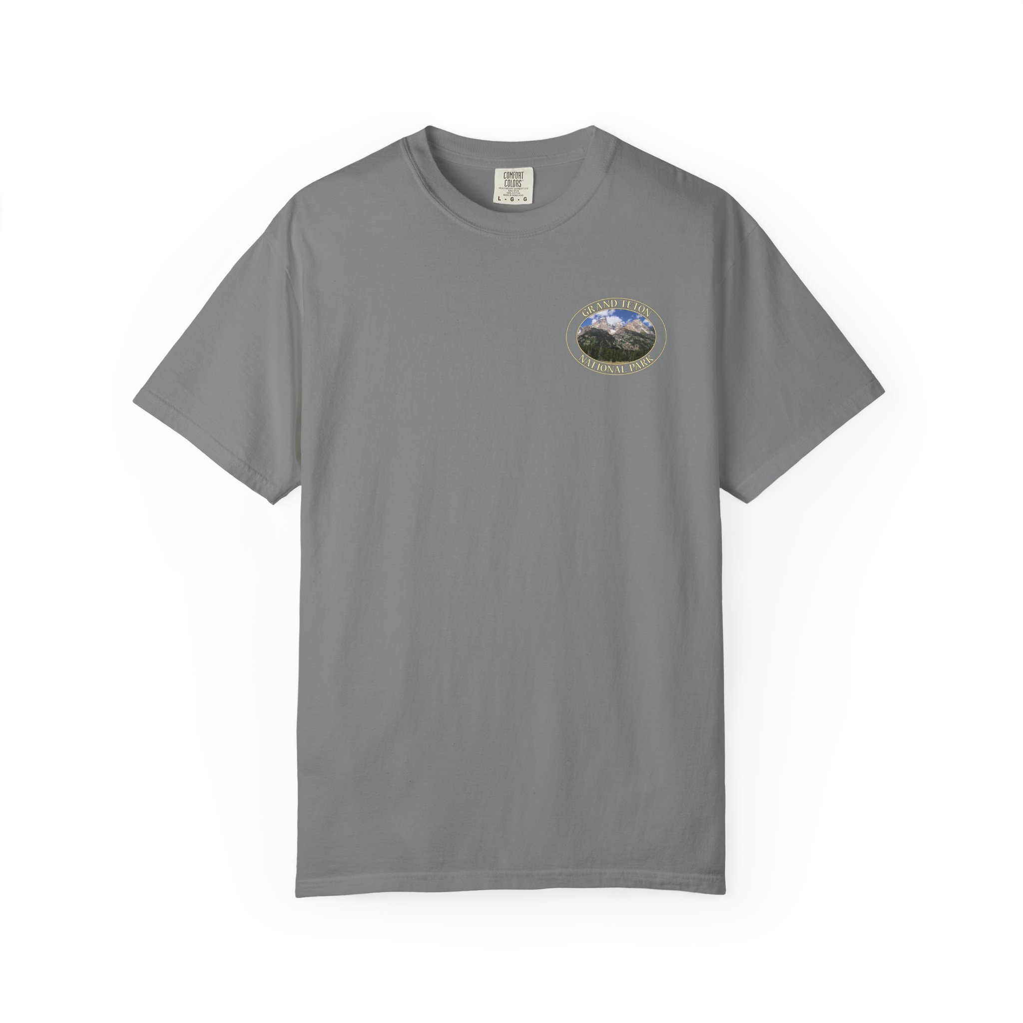 Grand Teton Mountains Scenic Photo Relaxed Fit Garment-Dyed Heavyweight T-Shirt, Grand Teton National Park - Image 13