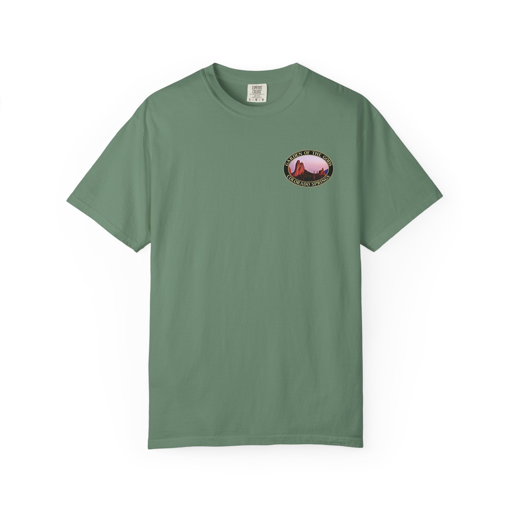 Unique Rock Formations at Garden of the Gods Colorado Springs Garment-Dyed Heavyweight T-Shirt with Relaxed Fit - Image 17