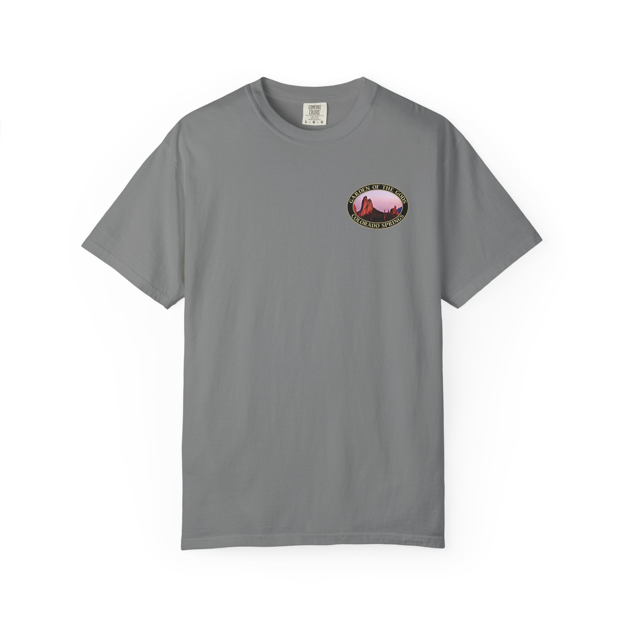 Unique Rock Formations at Garden of the Gods Colorado Springs Garment-Dyed Heavyweight T-Shirt with Relaxed Fit - Image 13