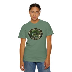 Mountain Stream in Cumberland Gap National Historical Park Nature Photography Garment-Dyed Heavyweight T-Shirt – Relaxed Fit, Soft Cotton