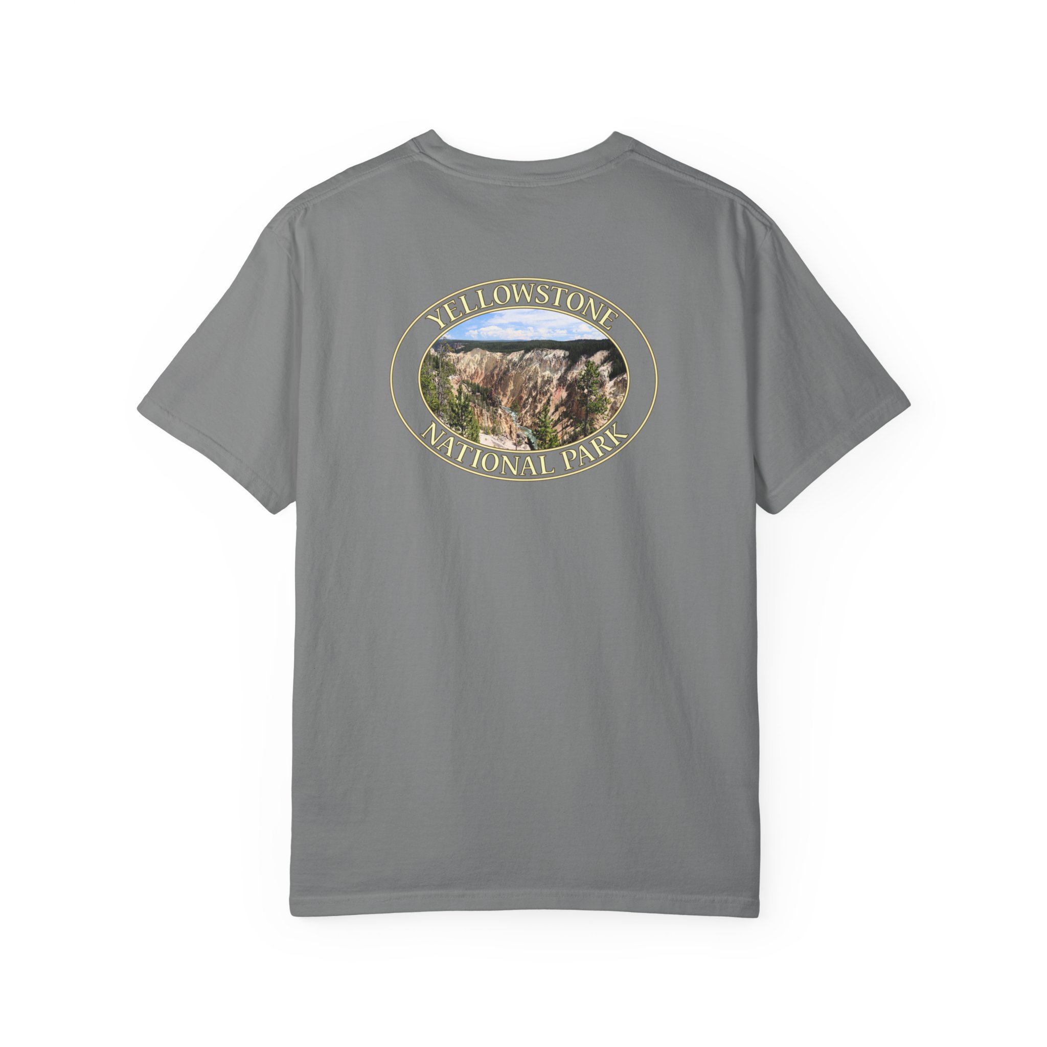 Grand Canyon of the Yellowstone Scenic Travel T-Shirt - Soft Garment-Dyed Heavyweight Tee for National Park Lovers - Image 14