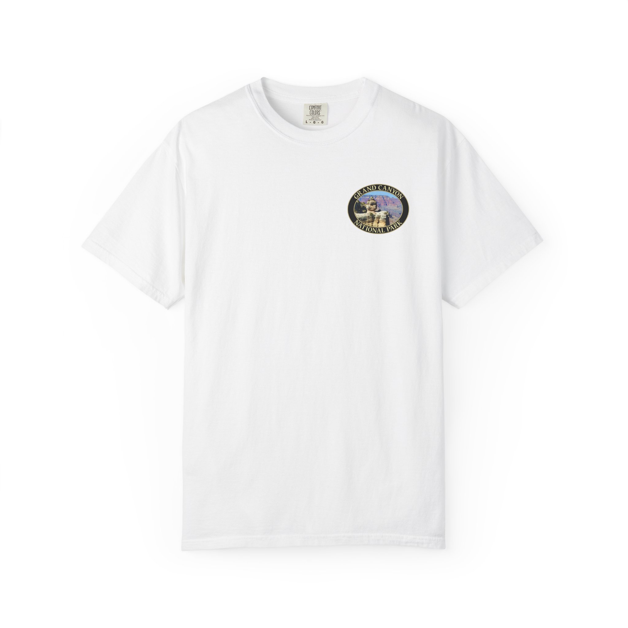 Duck Rock at Grand Canyon National Park Scenic T-Shirt - Relaxed Fit, Garment Dyed Heavyweight Travel Tee - Image 5