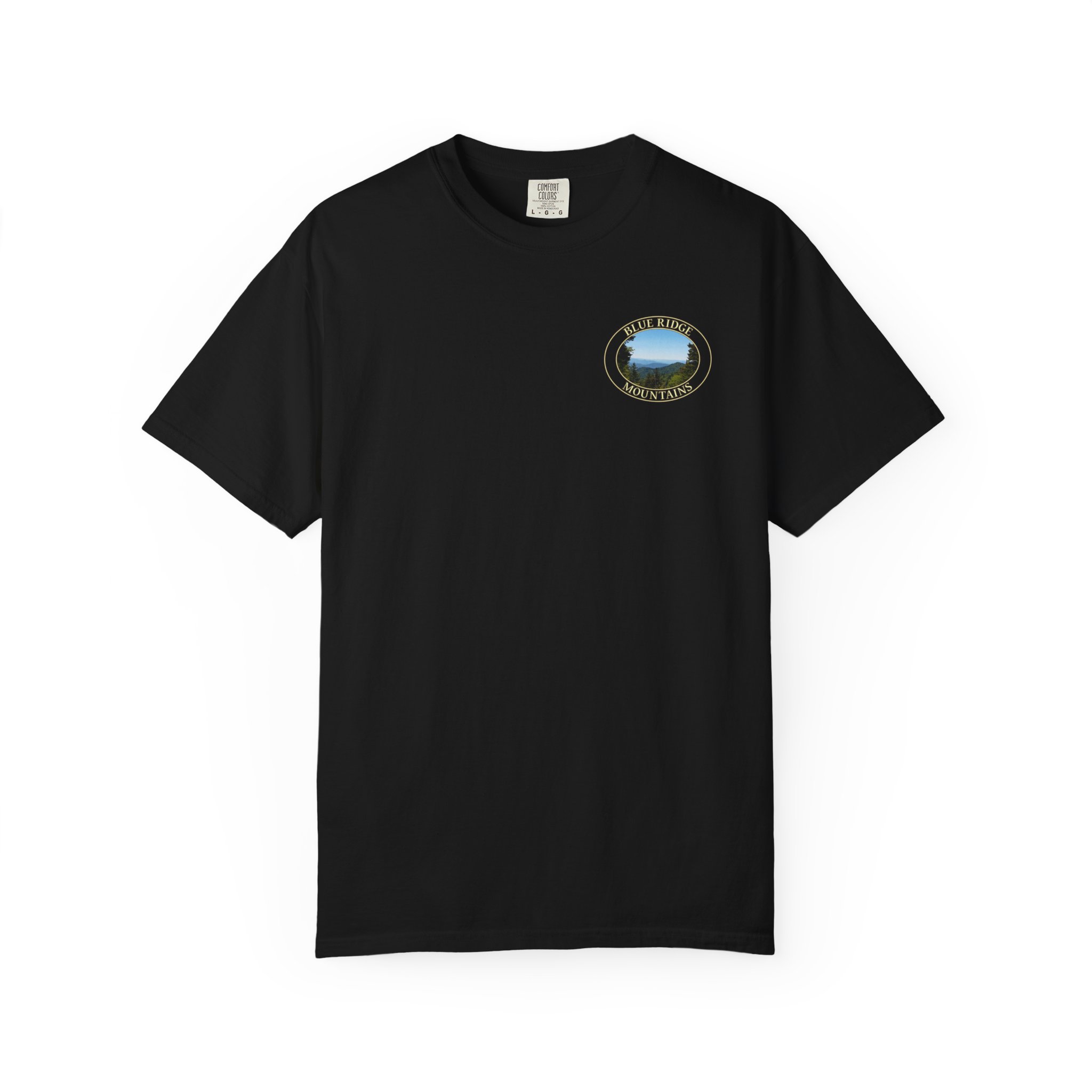 Blue Ridge Mountains of North Carolina Scenic Garment-Dyed Heavyweight T-Shirt with Relaxed Fit and Soft Cotton - Image 21