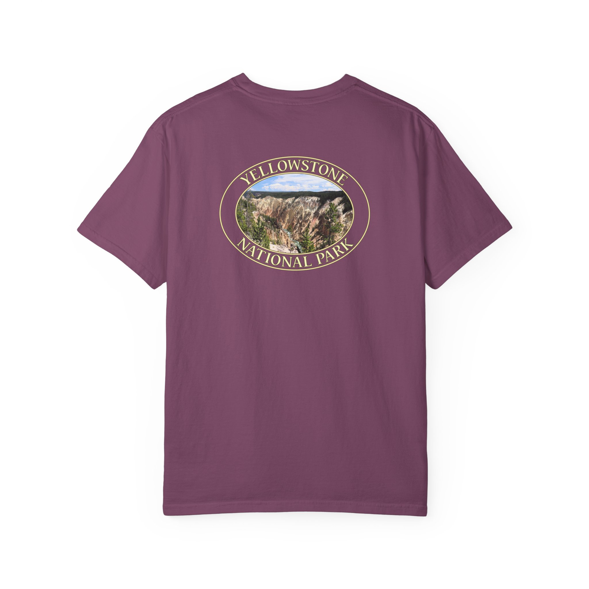Grand Canyon of the Yellowstone Scenic Travel T-Shirt - Soft Garment-Dyed Heavyweight Tee for National Park Lovers - Image 26