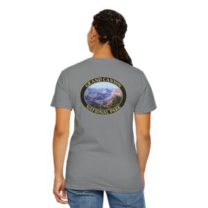 Colorado River at Grand Canyon National Park Relaxed Fit Garment-Dyed Heavyweight T-Shirt with Scenic Front and Back Print