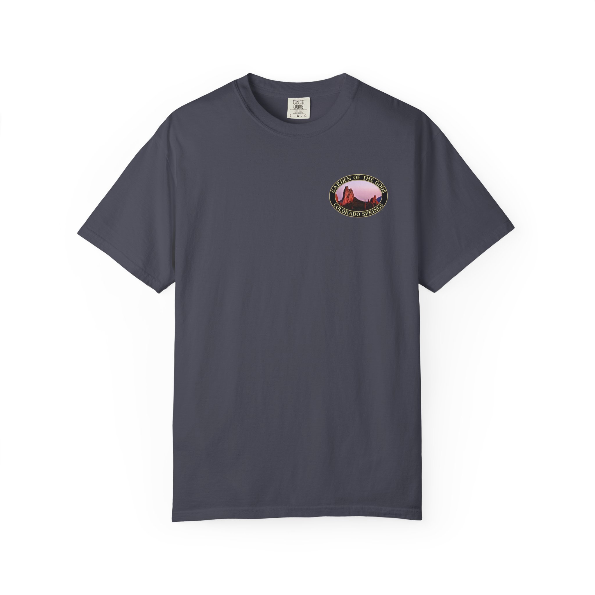 Unique Rock Formations at Garden of the Gods Colorado Springs Garment-Dyed Heavyweight T-Shirt with Relaxed Fit - Image 25