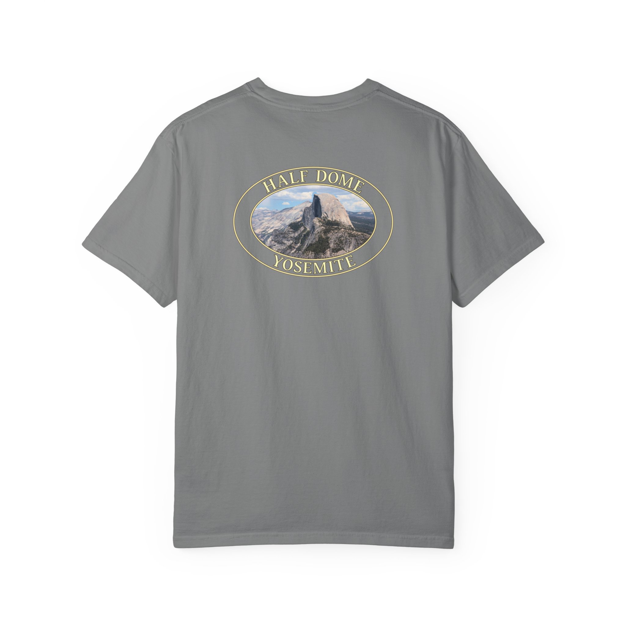 Half Dome Closeup Yosemite National Park Relaxed Fit Garment-Dyed Heavyweight T-Shirt - Image 14
