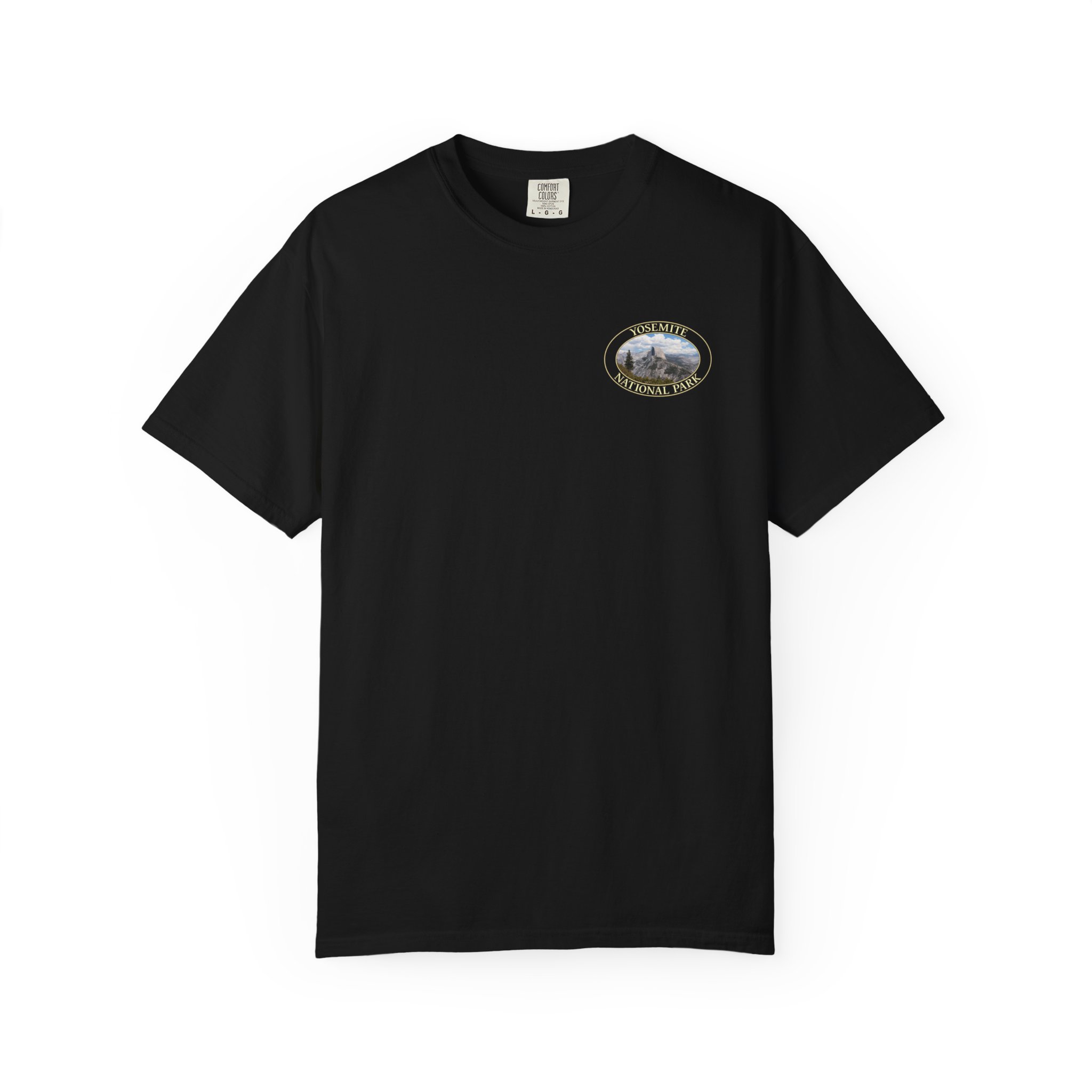 Half Dome Wide Angle Yosemite National Park T-Shirt - Premium Garment-Dyed Heavyweight Tee - Image 16