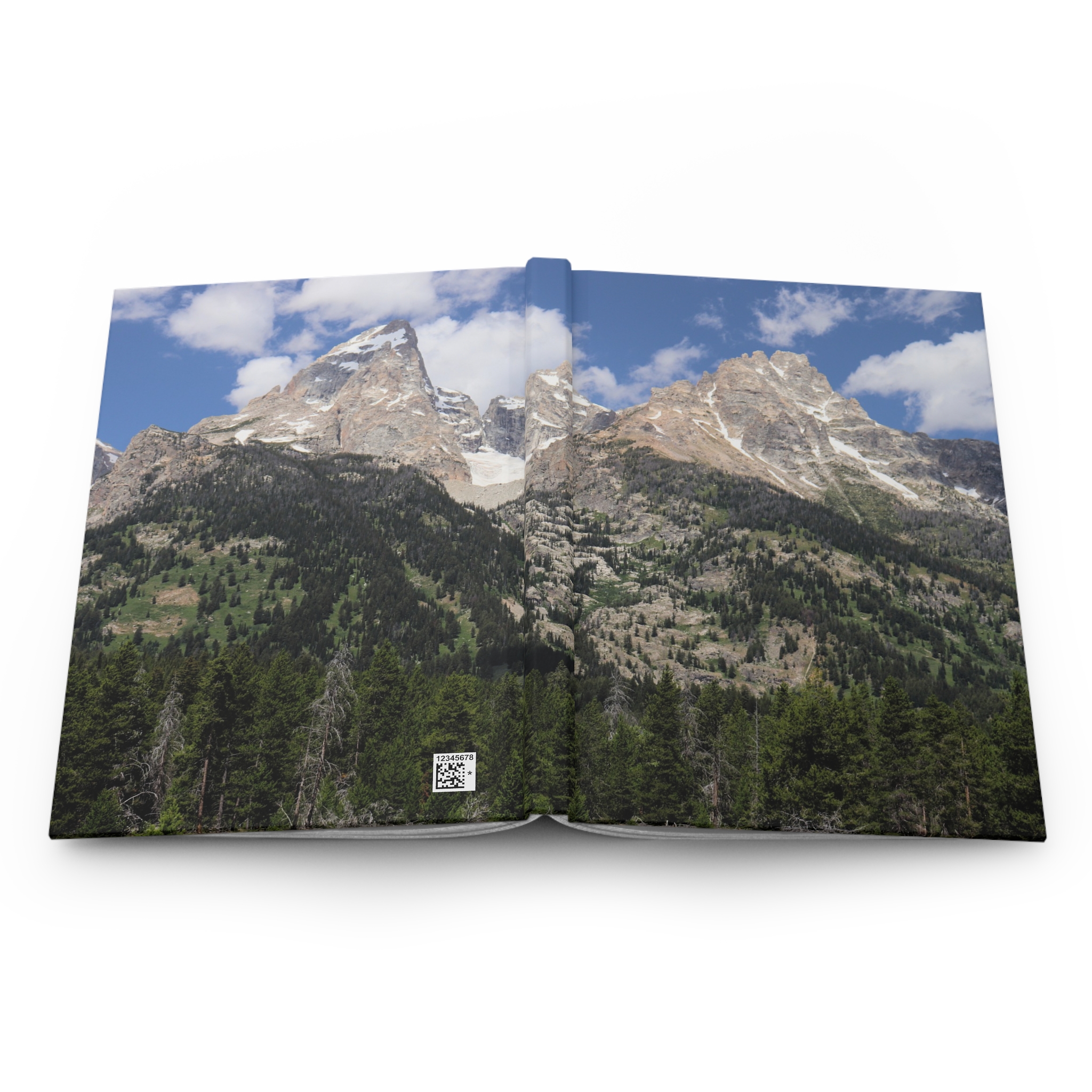 Grand Teton Mountains Hardcover Journal, Scenic National Park Travel Notebook with Premium Matte Cover and 150 Lined Pages, Original Photography - Image 5
