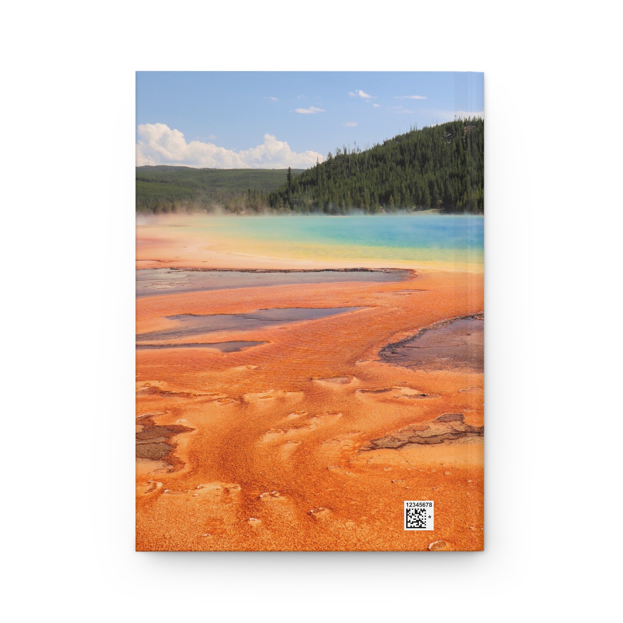 Grand Prismatic Spring at Yellowstone National Park Hardcover Journal, Travel Notebook with Vibrant Full-Color Print, Original Photography - Image 3