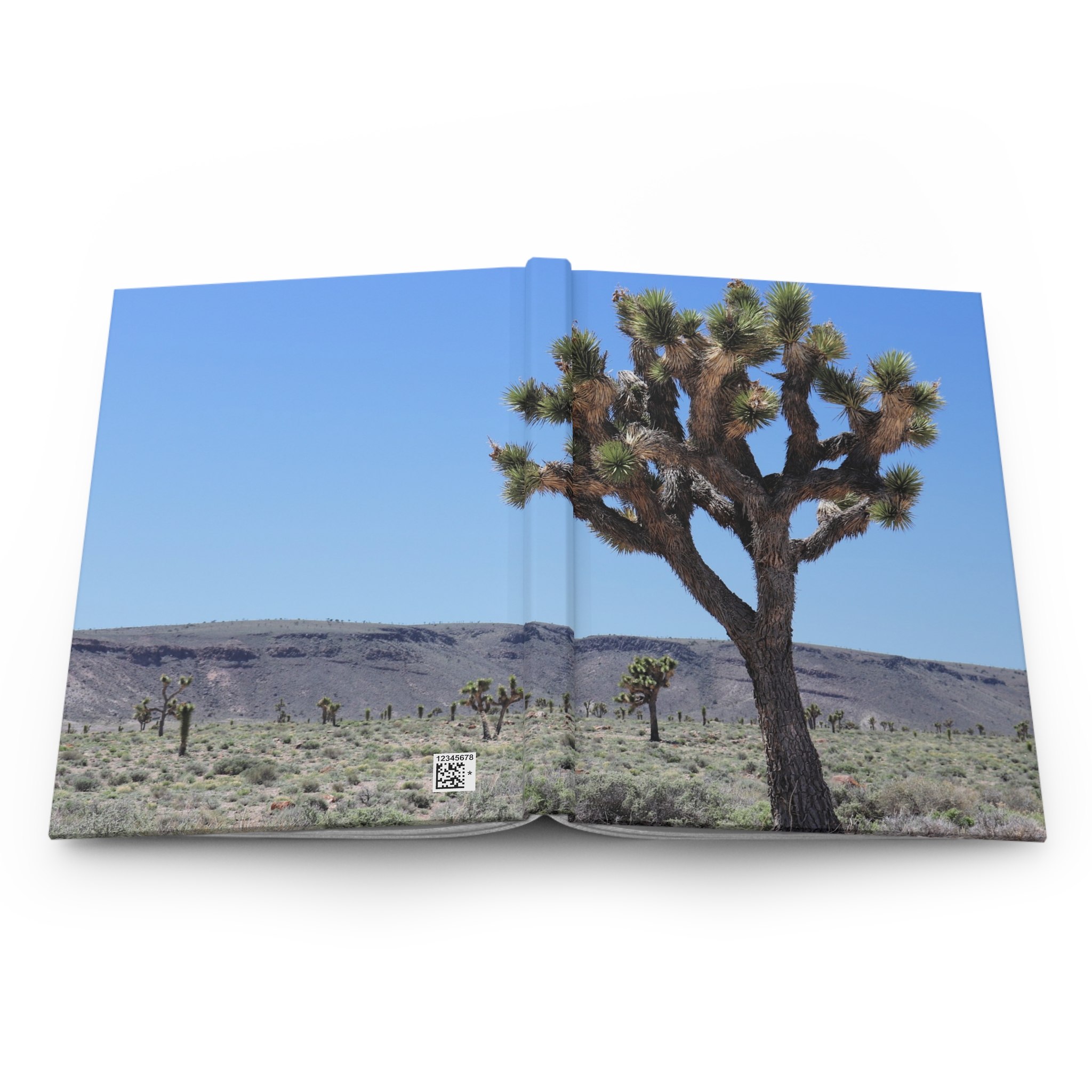 Single Joshua Tree Hardcover Journal Featuring Western Nevada Desert Photography - Travel and Nature Notebook - Image 5