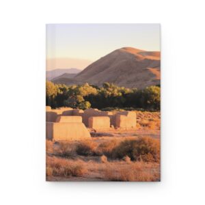 Fort Churchill Ruins Hardcover Journal - Scenic Western Nevada State Park Travel Notebook with Lined Pages