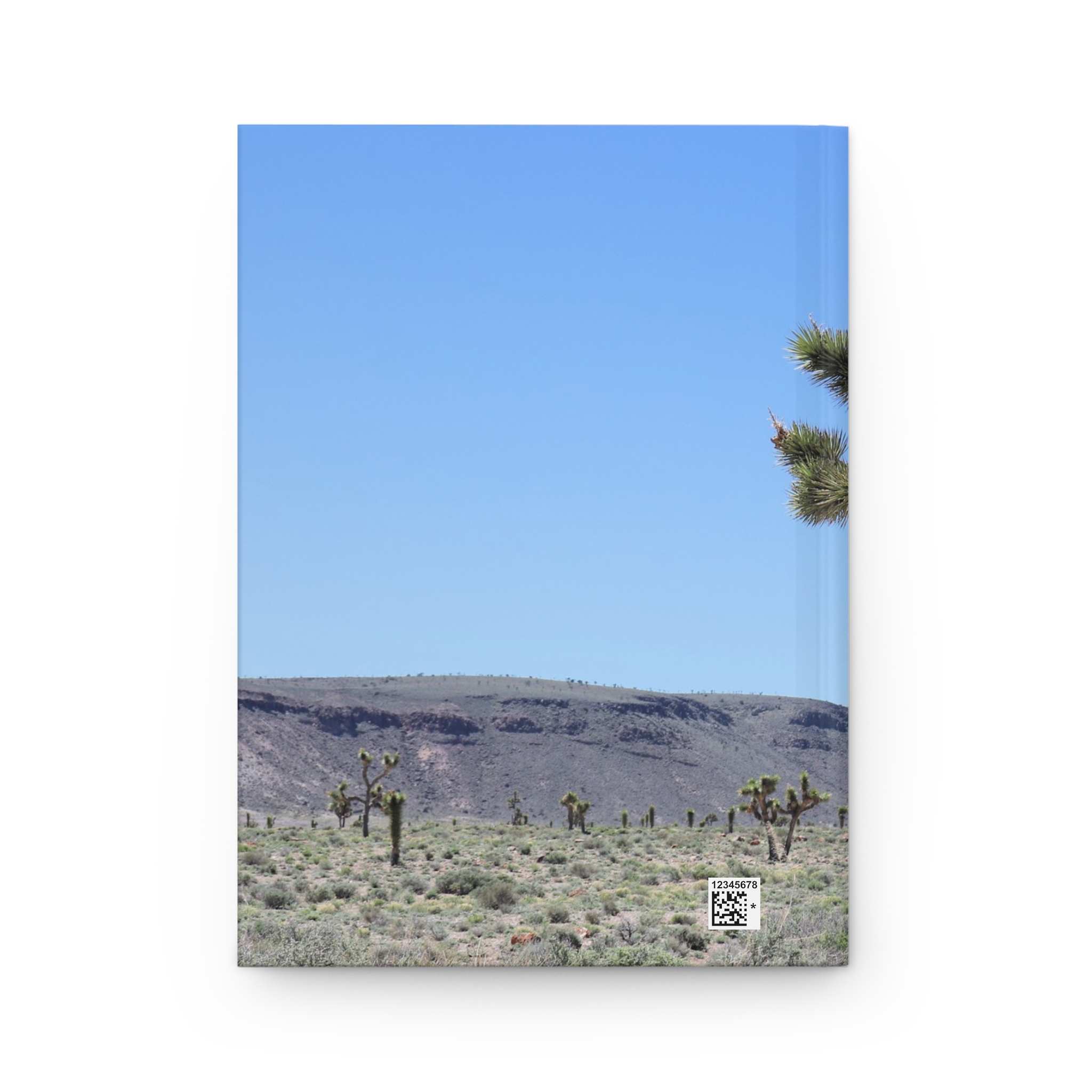 Single Joshua Tree Hardcover Journal Featuring Western Nevada Desert Photography - Travel and Nature Notebook - Image 2