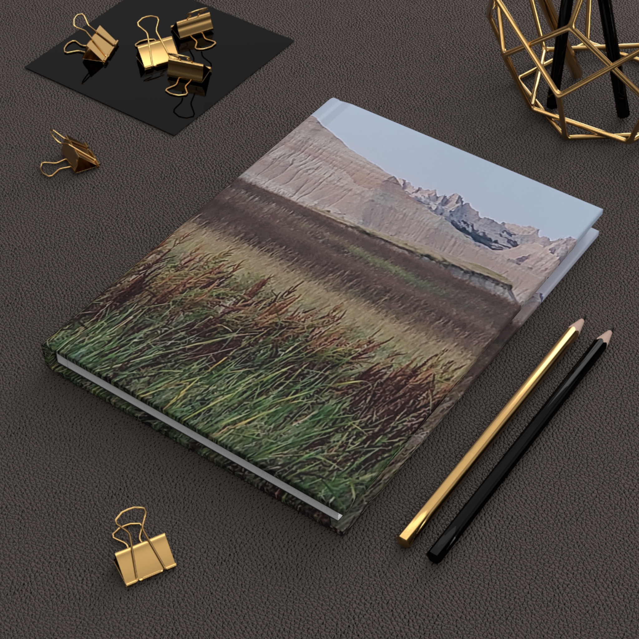 Sandstone Buttes at Badlands National Park Hardcover Journal with Lined Pages, Travel & Nature Notebook, Original Photography - Image 6