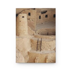 Cliff Palace Closeup at Mesa Verde National Park Hardcover Journal - Travel Notebook with Premium Matte Cover