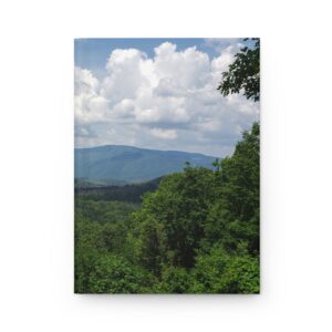 Great Smoky Mountains National Park Tennessee Hardcover Journal with Lined Pages and Matte Cover, Original Photography