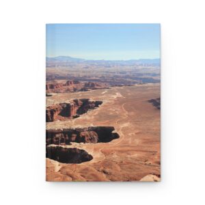 Grand View Point Canyonlands National Park Hardcover Journal, Travel, Nature, and Adventure Companion, Original Photography