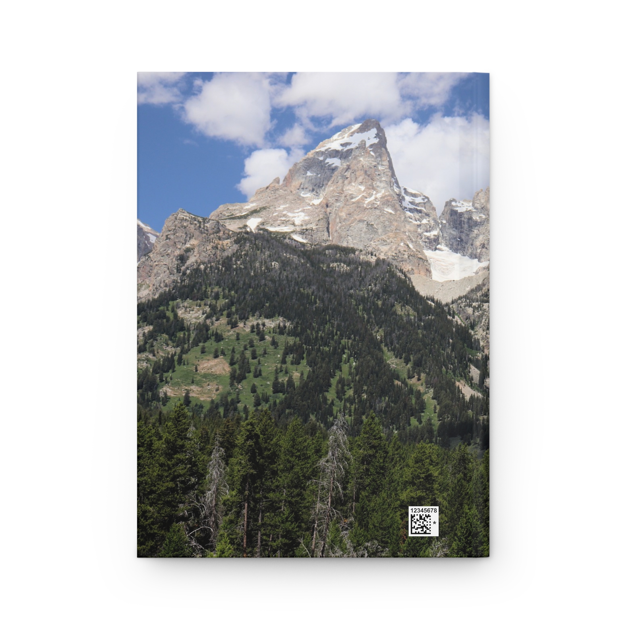 Grand Teton Mountains Hardcover Journal, Scenic National Park Travel Notebook with Premium Matte Cover and 150 Lined Pages, Original Photography - Image 3