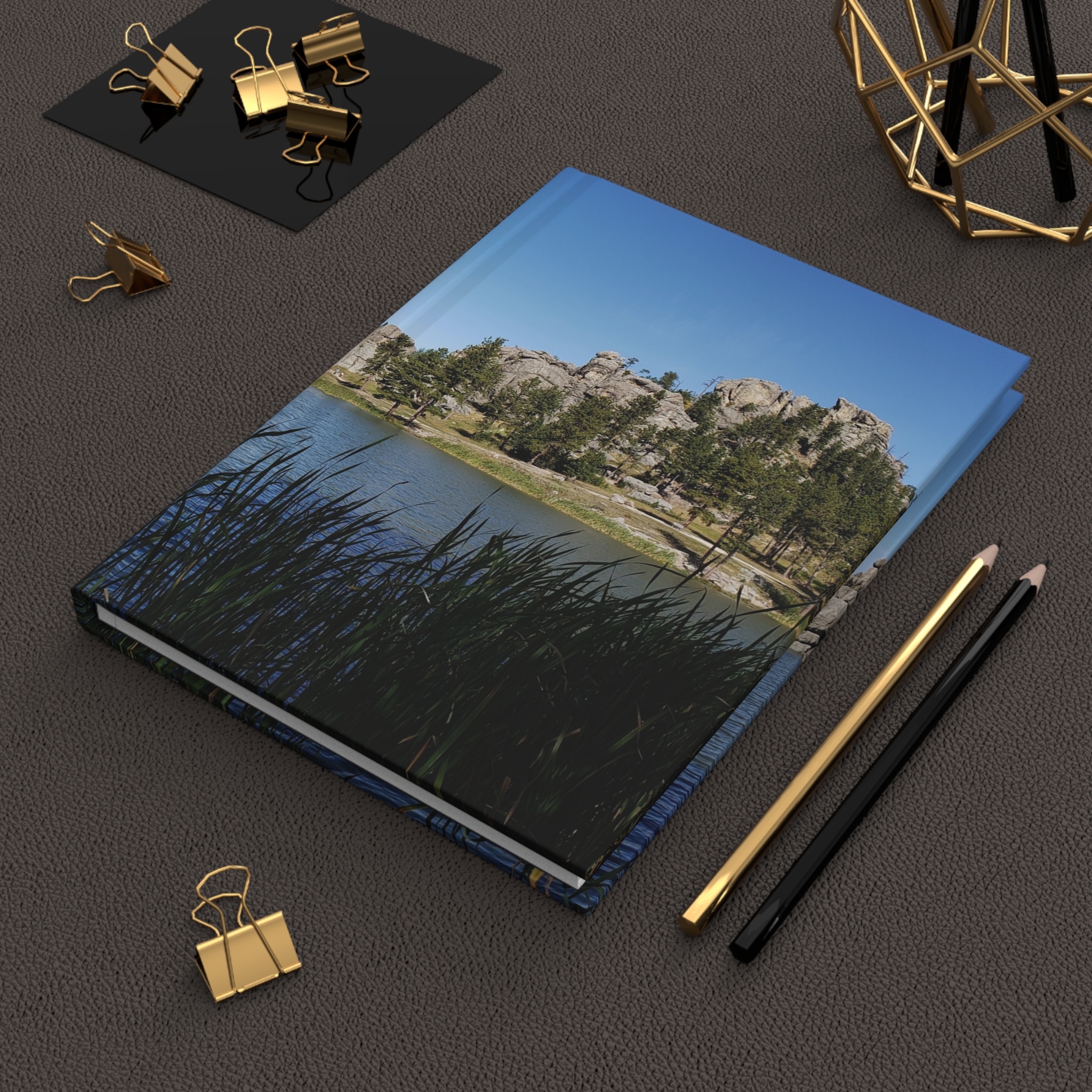 Sylvan Lake at Custer State Park South Dakota Hardcover Journal with Matte Cover and Lined Pages, Original Photography - Image 6