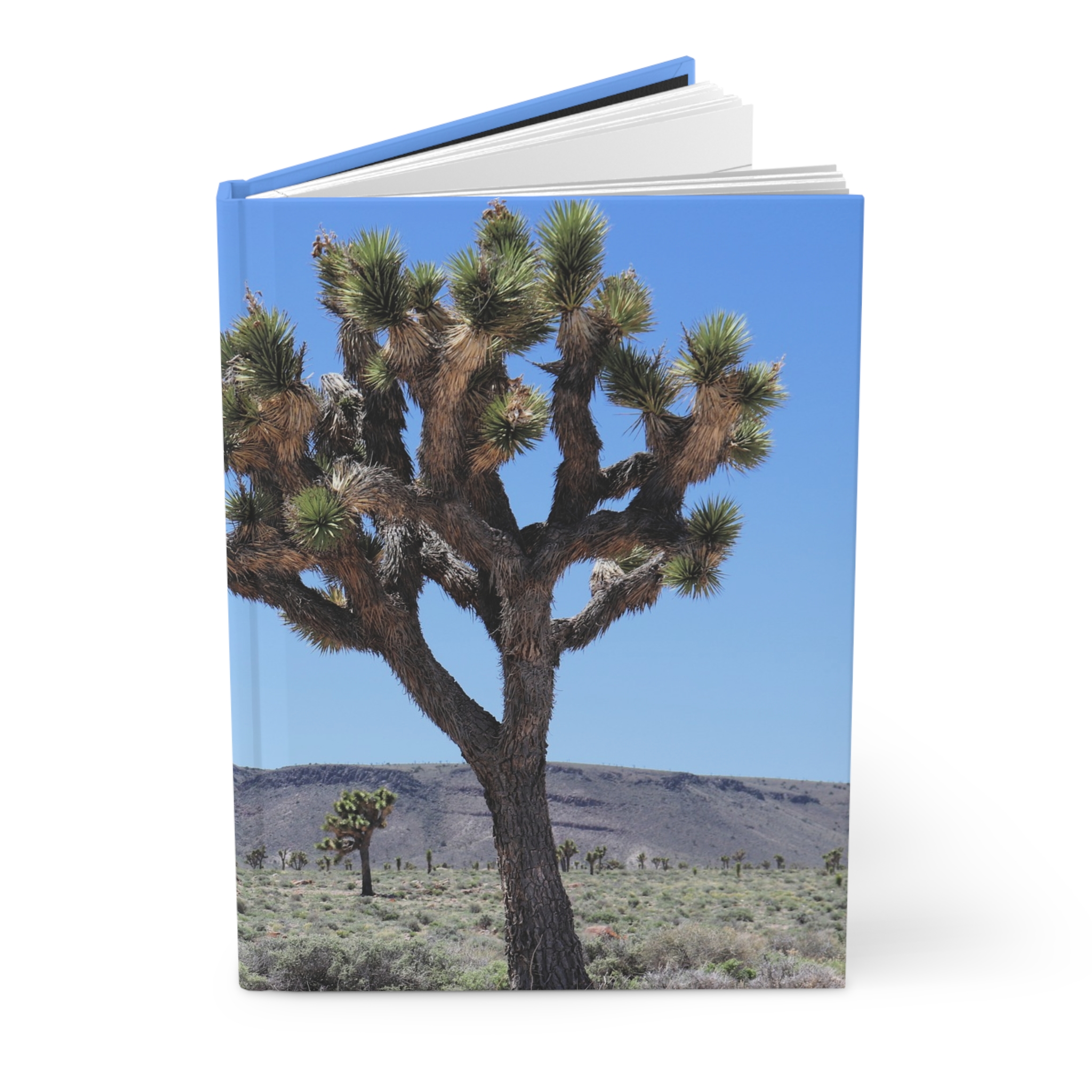 Single Joshua Tree Hardcover Journal Featuring Western Nevada Desert Photography - Travel and Nature Notebook - Image 3