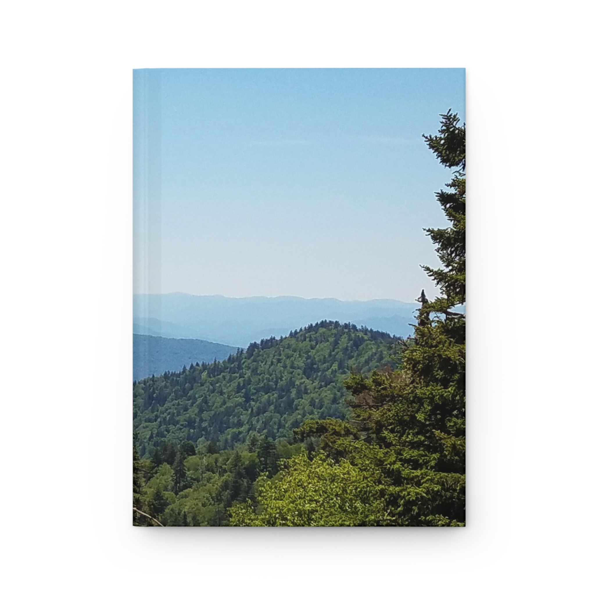 Blue Ridge Mountains of North Carolina Hardcover Journal with Premium Matte Cover and 150 Lined Pages