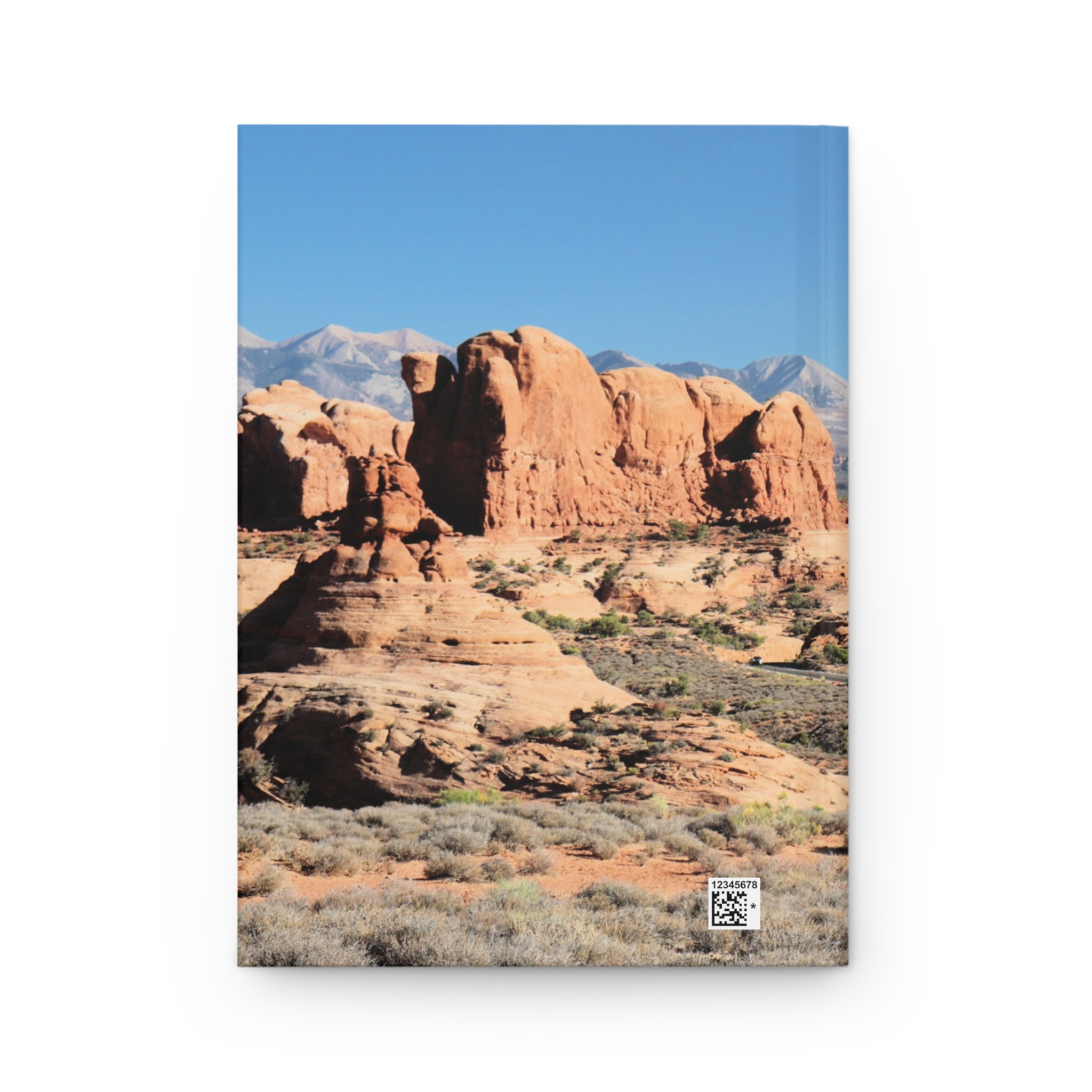 Wide Angle View Hardcover Journal Featuring Windows Area at Arches National Park, Travel & Nature Inspired, Original Photography - Image 2