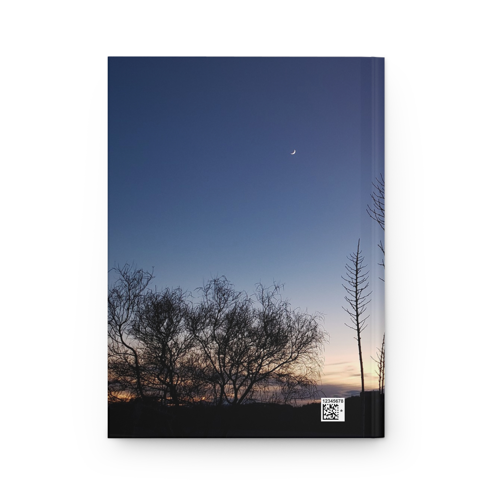 Yucca Plants at Dusk in Caballo New Mexico Hardcover Journal – Nature-Inspired Travel Notebook - Image 2