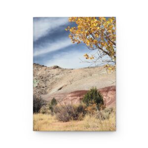 Colorful Desert Landscape Hardcover Journal, Featuring Moab Utah Scenic Photography Travel Notebook, Original Photography
