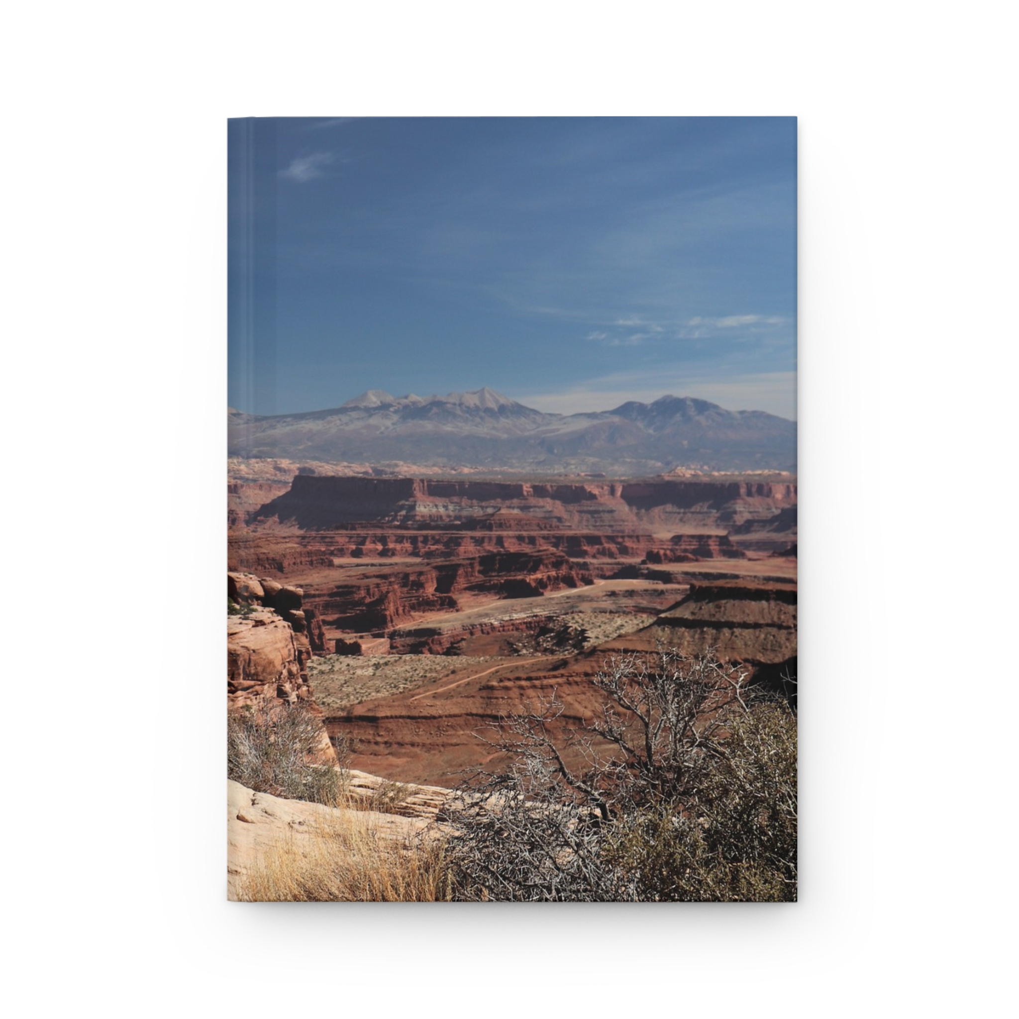 Island in the Sky Canyons Hardcover Journal, Featuring Canyonlands National Park Scenic Photography, Original Photography