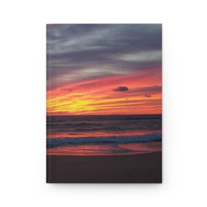 Sunrise over the Atlantic Ocean on Outer Banks of North Carolina Hardcover Journal – Travel & Nature Inspired by Gentleseas