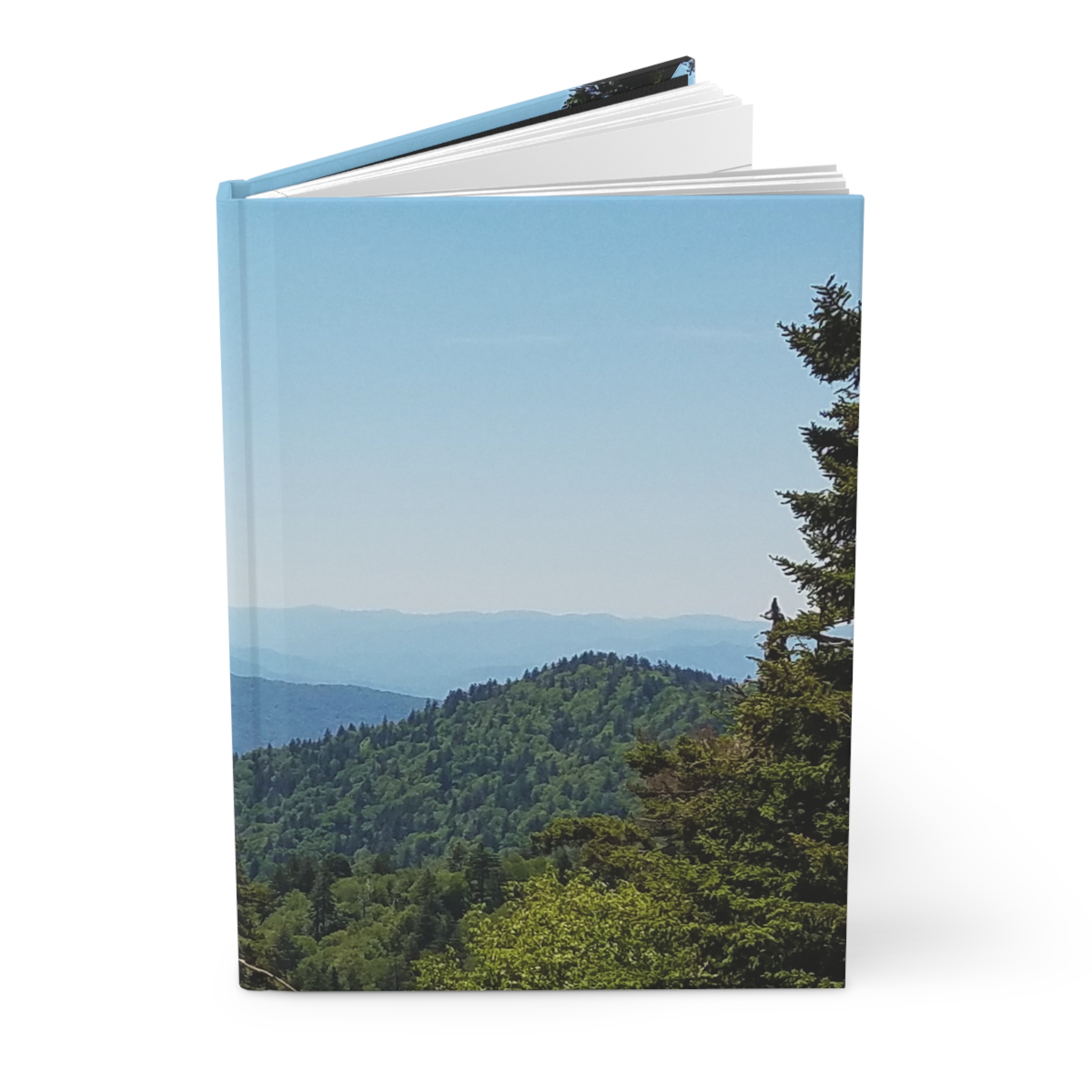 Blue Ridge Mountains of North Carolina Hardcover Journal with Premium Matte Cover and 150 Lined Pages - Image 3