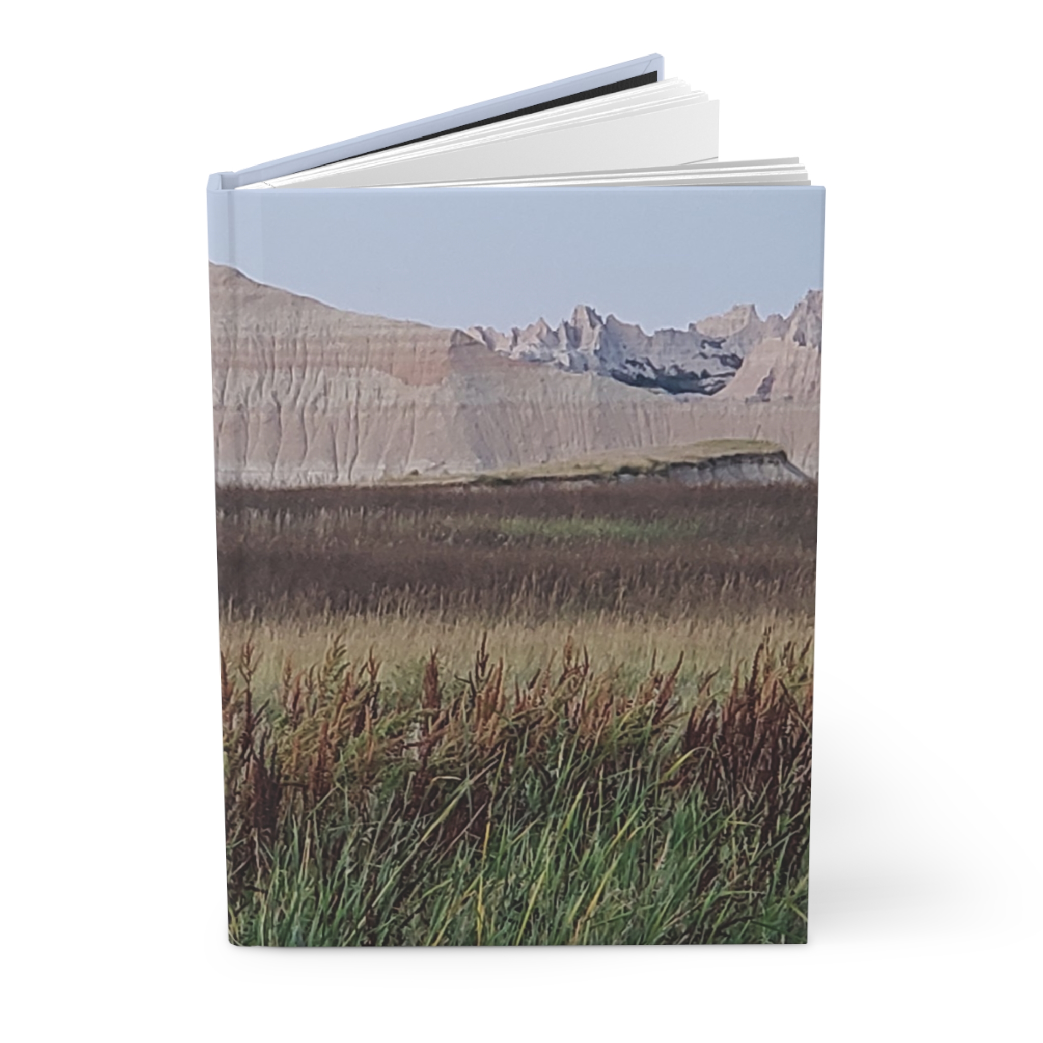 Sandstone Buttes at Badlands National Park Hardcover Journal with Lined Pages, Travel & Nature Notebook, Original Photography - Image 3