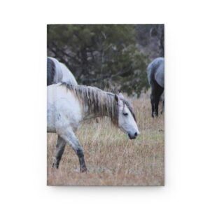 Herd of Wild Horses at Theodore Roosevelt National Park Premium Hardcover Journal for Nature Lovers and Travelers