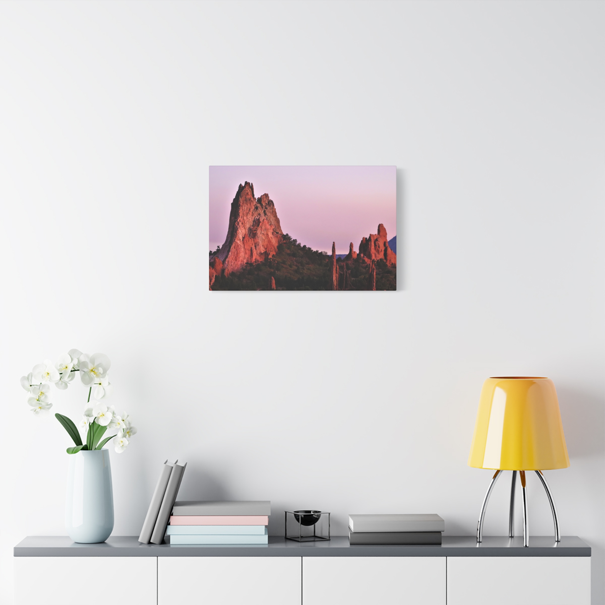 Sunset at Garden of the Gods Wrapped Canvas Wall Art – Colorado Springs Red Rock Landscape Photography – Rocky Mountains Nature Home Décor - Image 15