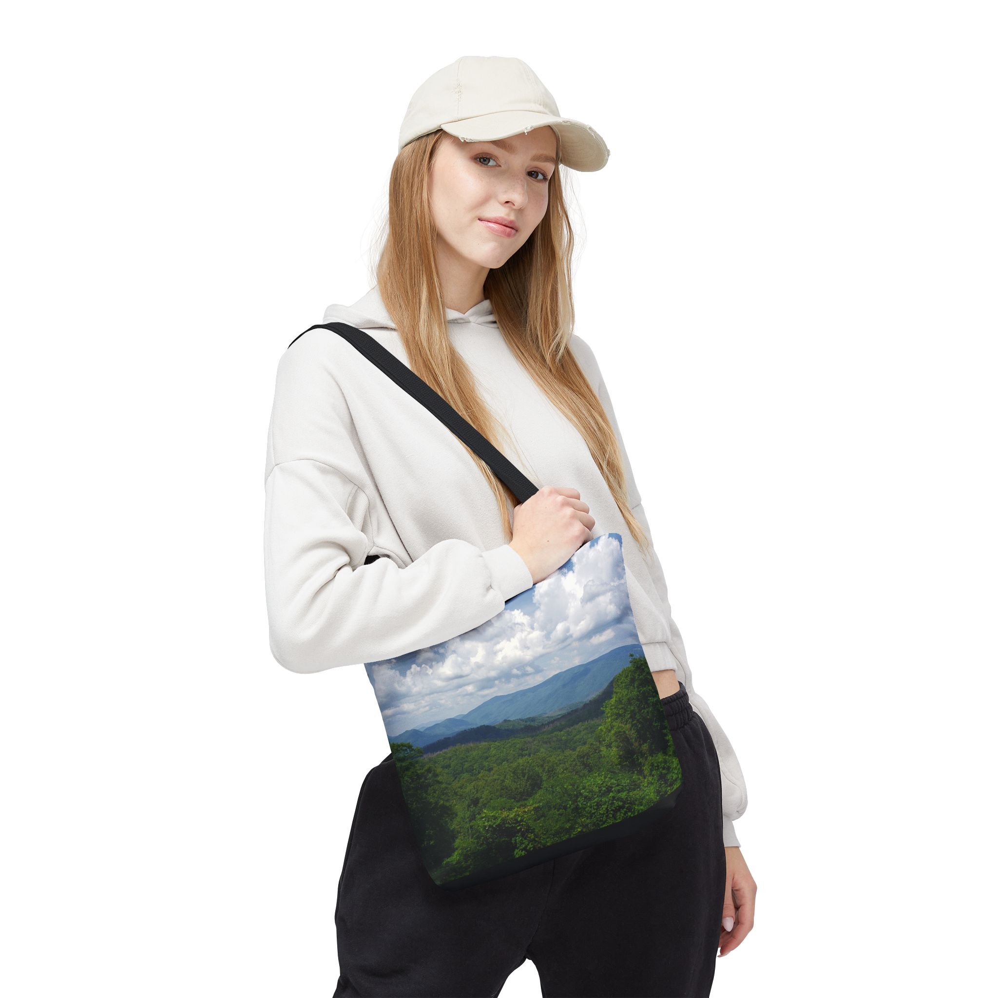 Great Smoky Mountains National Park Tennessee Scenic Photography Tote Bag, Durable All-Over Print, Original GentleSeas Photography - Image 5
