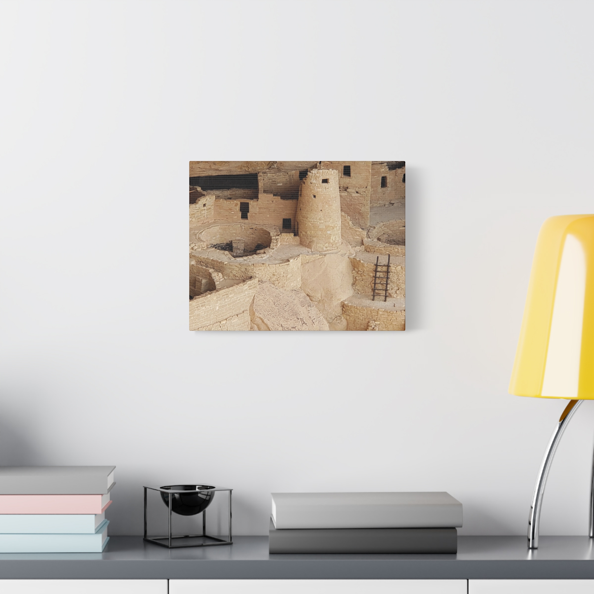 Cliff Palace Close-Up Wrapped Canvas Wall Art – Mesa Verde National Park Ancestral Puebloan Ruins Photography – Southwest History & Archaeology Home Décor - Image 7