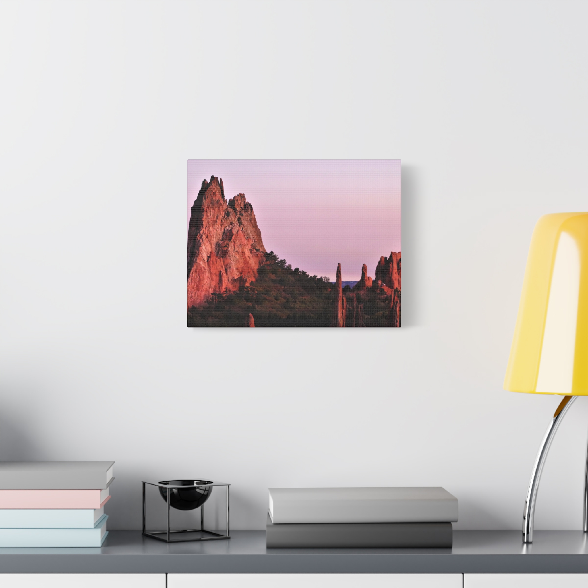 Sunset at Garden of the Gods Wrapped Canvas Wall Art – Colorado Springs Red Rock Landscape Photography – Rocky Mountains Nature Home Décor - Image 7