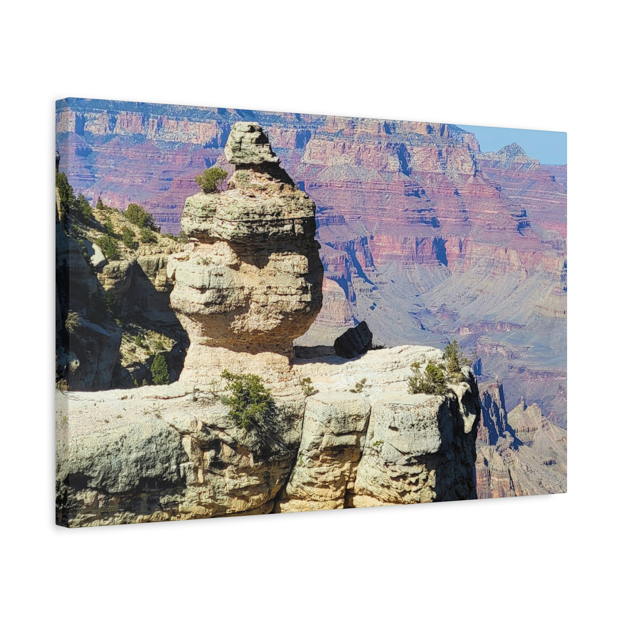 Duck Rock at Grand Canyon National Park – Wrapped Canvas Wall Art | Grand Canyon Landscape | Arizona National Park Nature Decor - Image 14