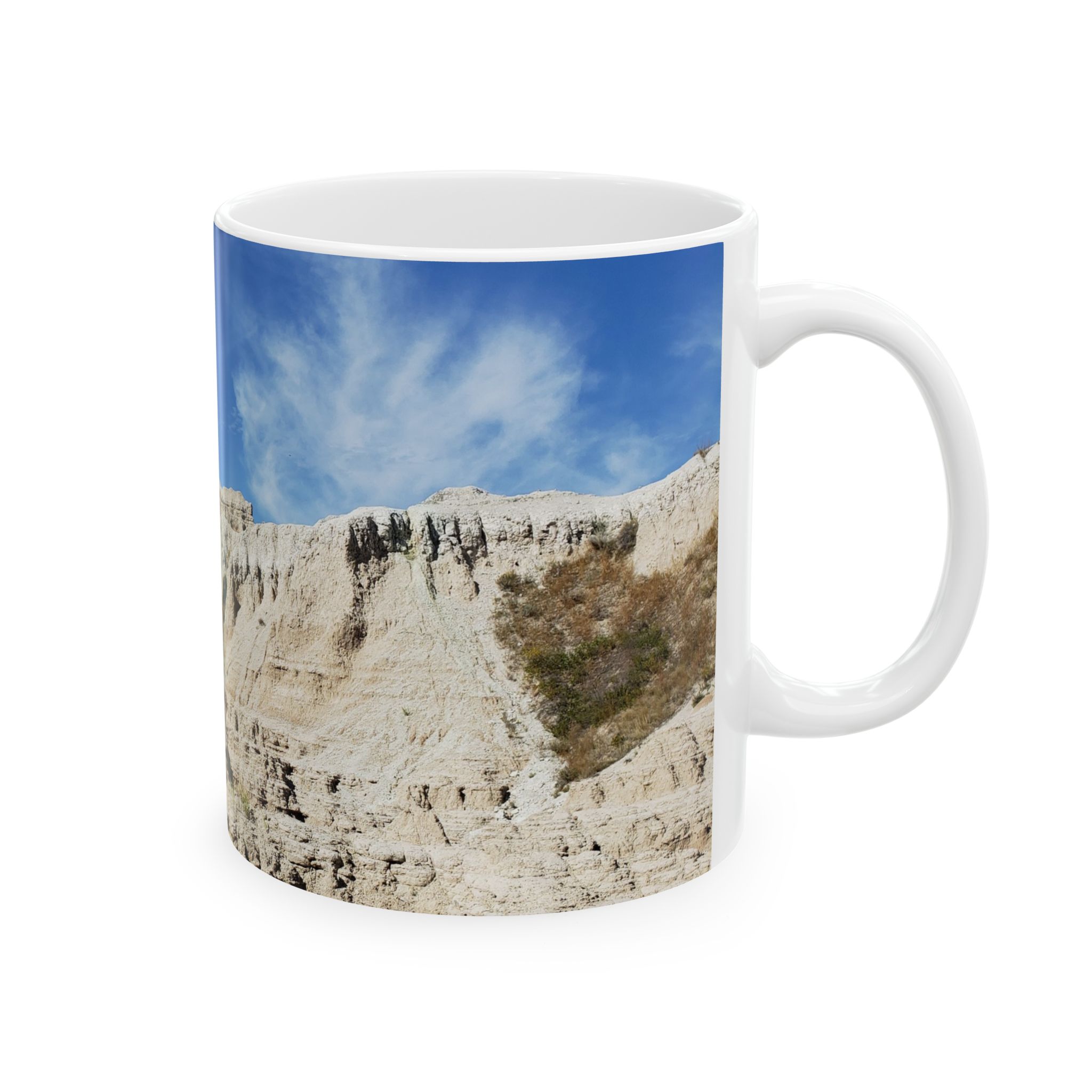 Sandstone Buttes Ceramic Wraparound Mug Featuring Original Badlands National Park Photography – 11oz & 15oz - Image 5