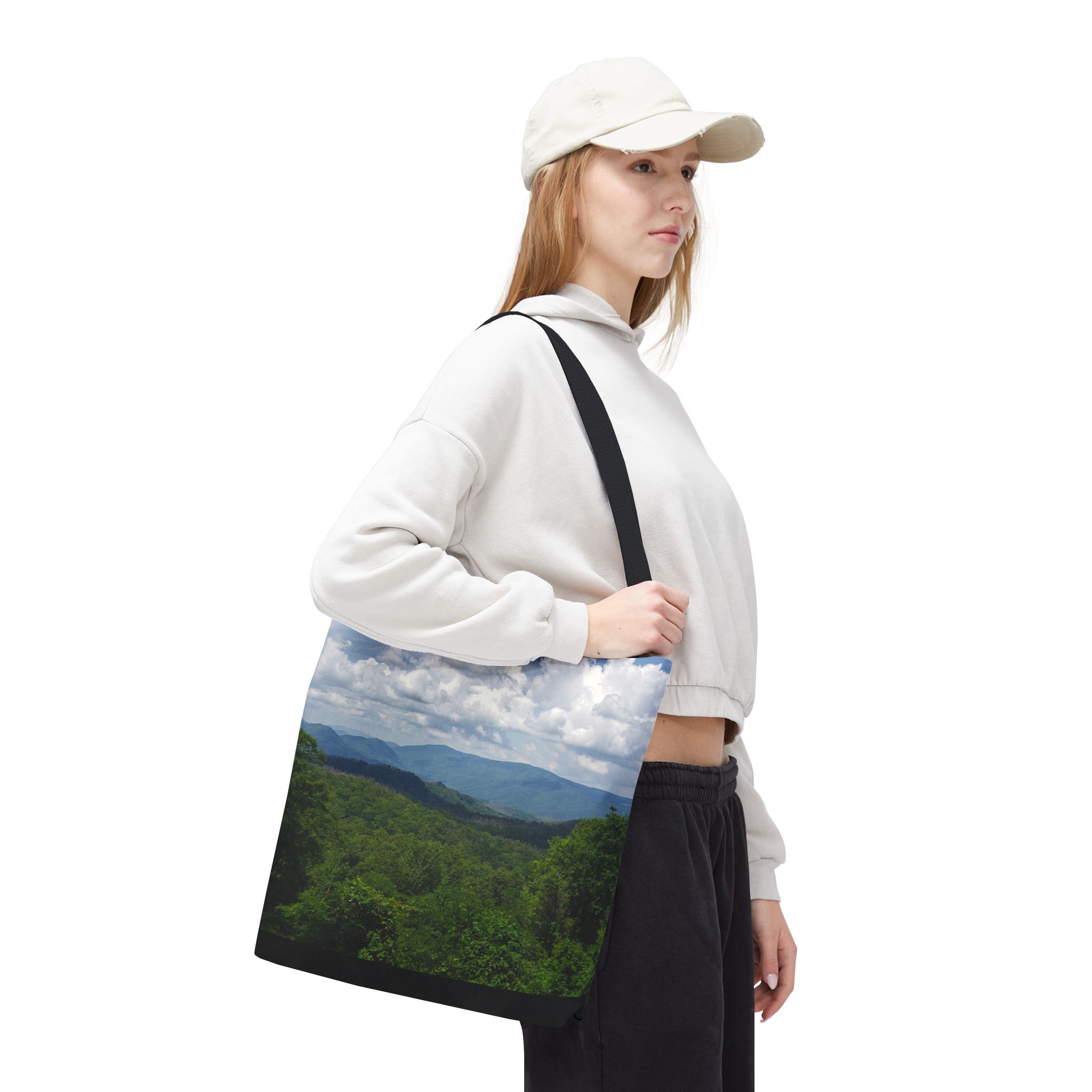 Great Smoky Mountains National Park Tennessee Scenic Photography Tote Bag, Durable All-Over Print, Original GentleSeas Photography - Image 8