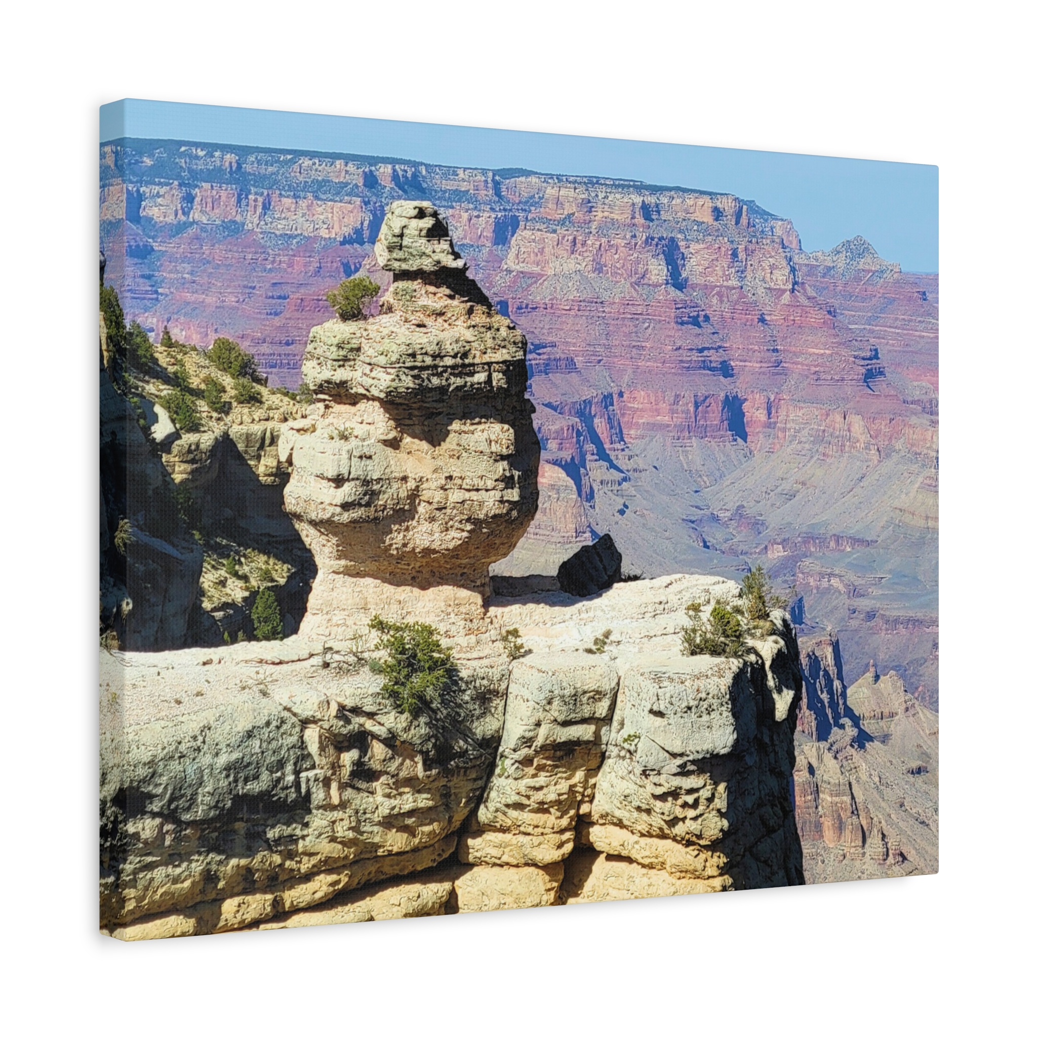 Duck Rock at Grand Canyon National Park – Wrapped Canvas Wall Art | Grand Canyon Landscape | Arizona National Park Nature Decor - Image 10