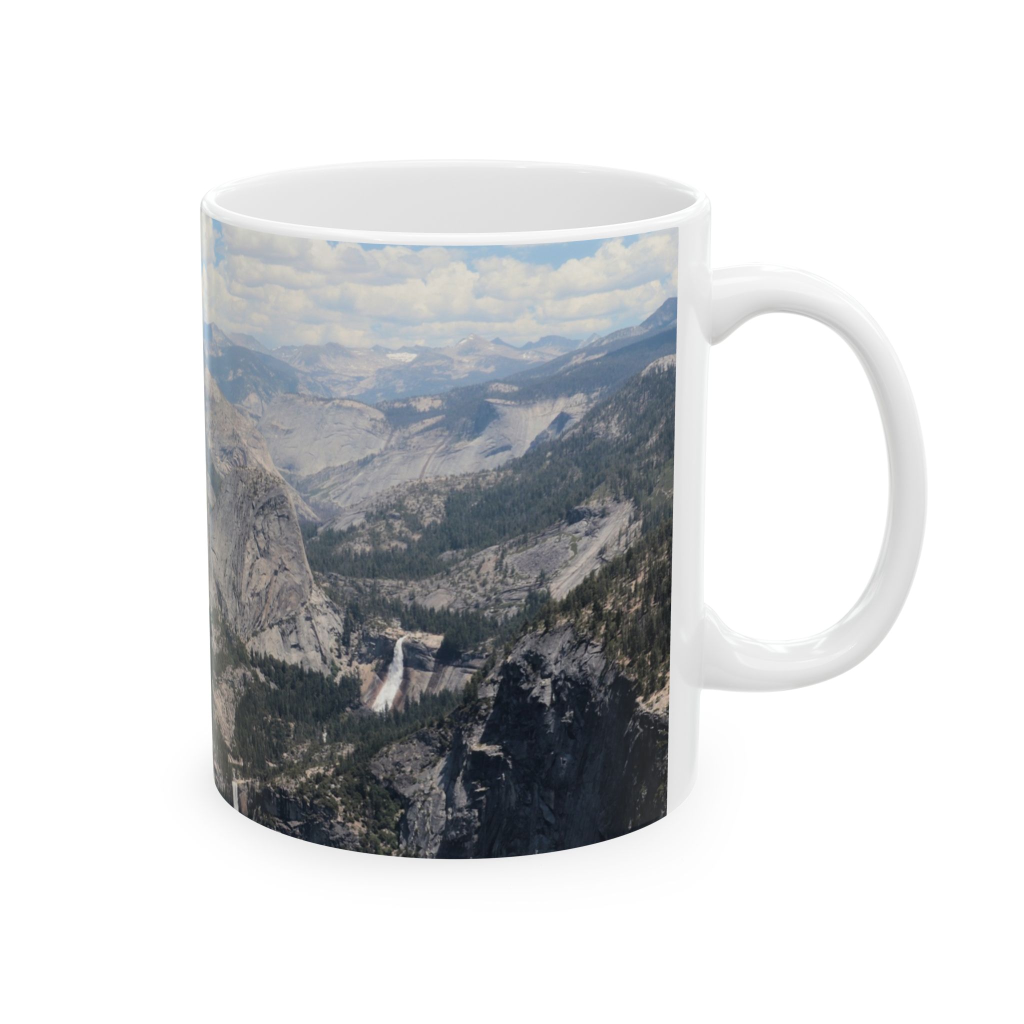 Yosemite National Park Ceramic Mug Featuring Half Dome & Vernal & Nevada Falls, 11oz & 15oz Nature Photography Drinkware, Original GentleSeas Photography - Image 5