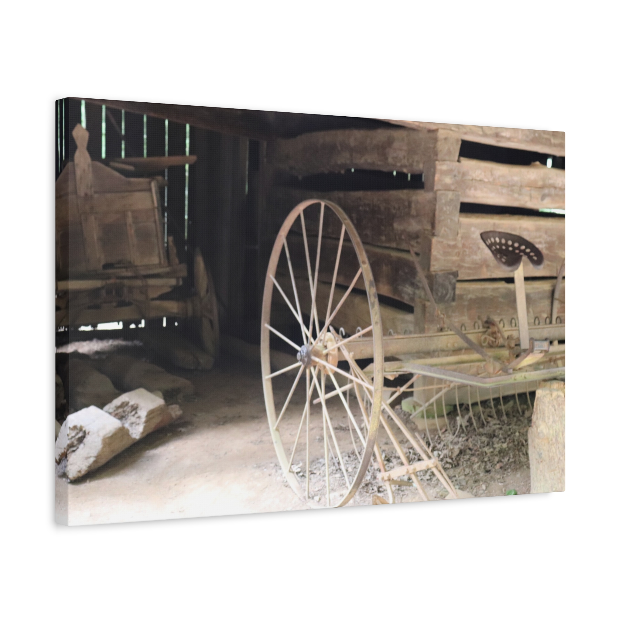 Cades Cove Farm and Rustic Pioneer History in Great Smoky Mountains National Park, Tennessee – Appalachian Heritage Photography Wrapped Canvas Wall Art - Image 14
