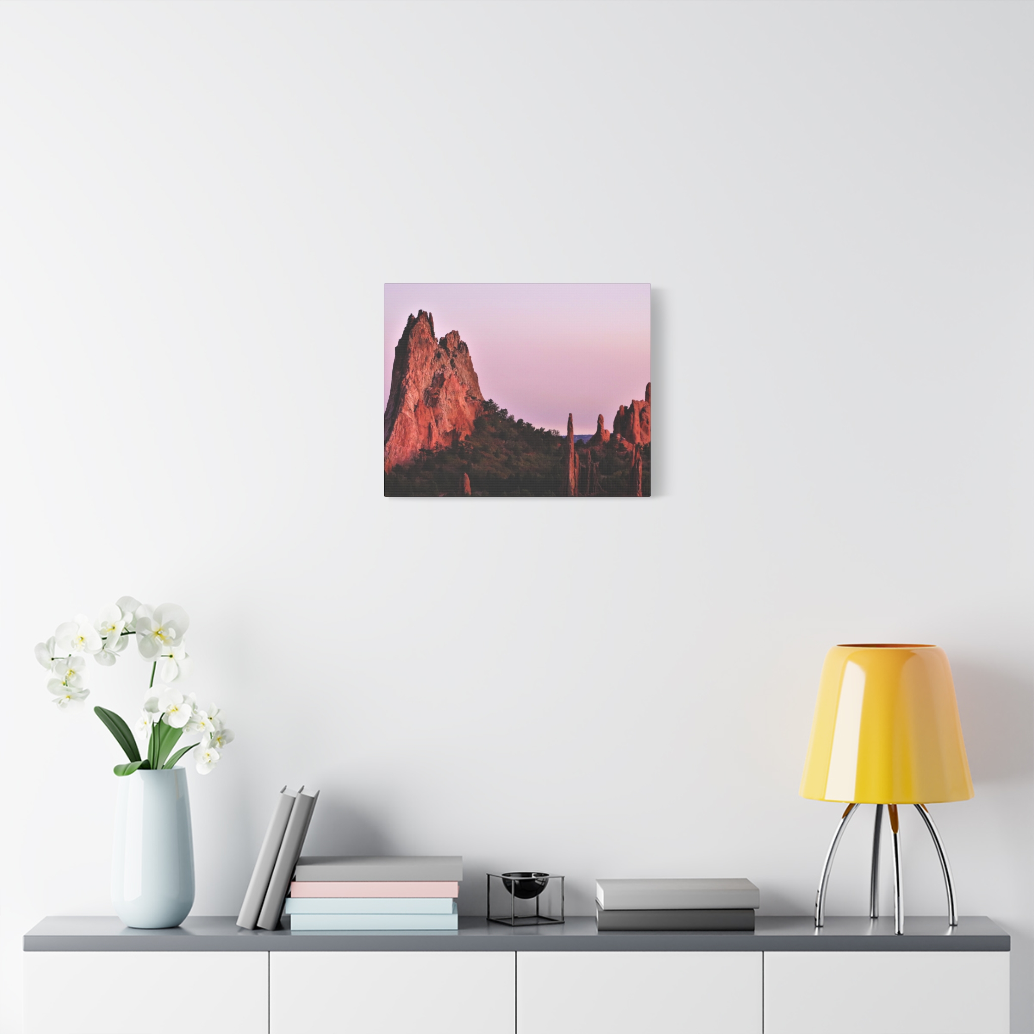 Sunset at Garden of the Gods Wrapped Canvas Wall Art – Colorado Springs Red Rock Landscape Photography – Rocky Mountains Nature Home Décor - Image 11