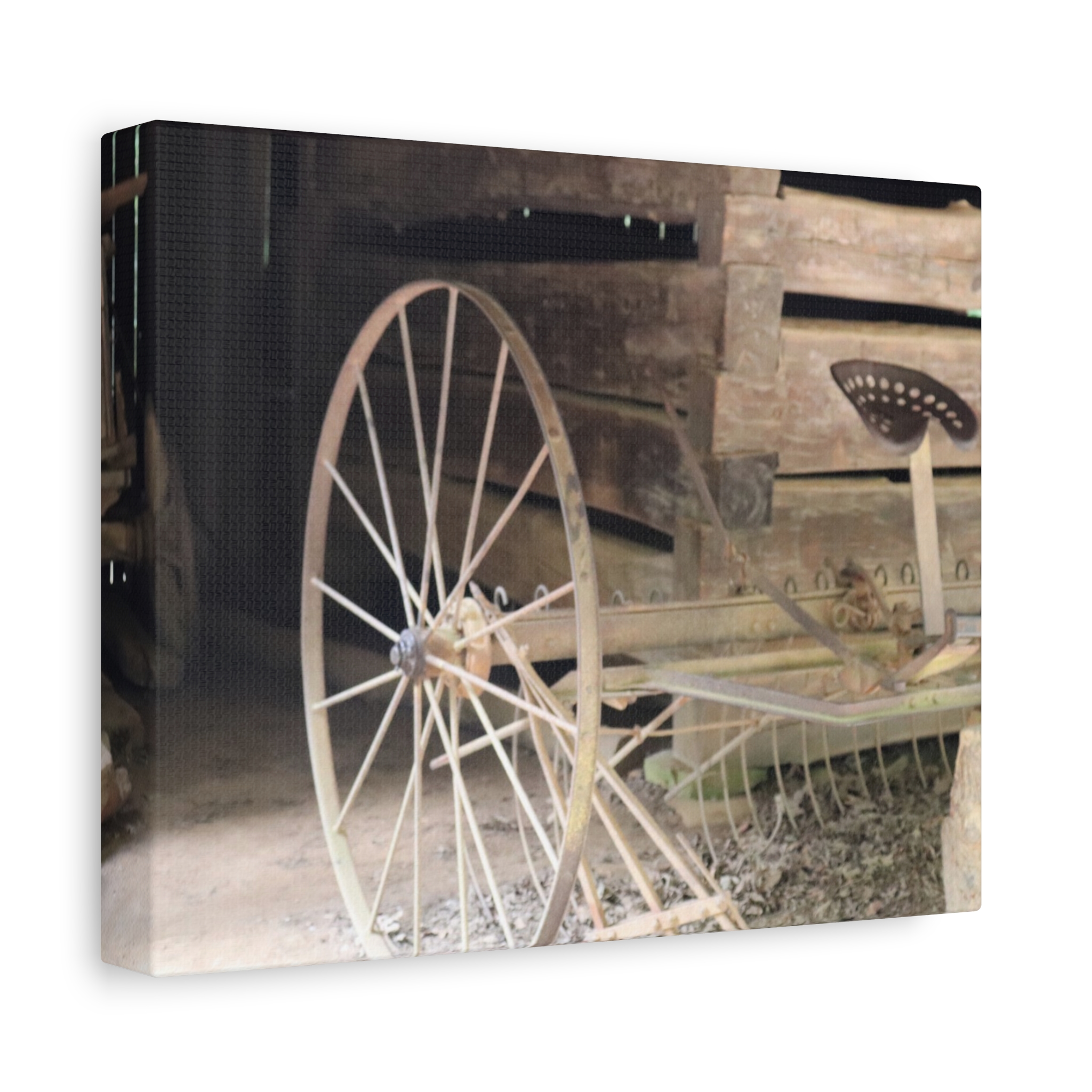 Cades Cove Farm and Rustic Pioneer History in Great Smoky Mountains National Park, Tennessee – Appalachian Heritage Photography Wrapped Canvas Wall Art - Image 2