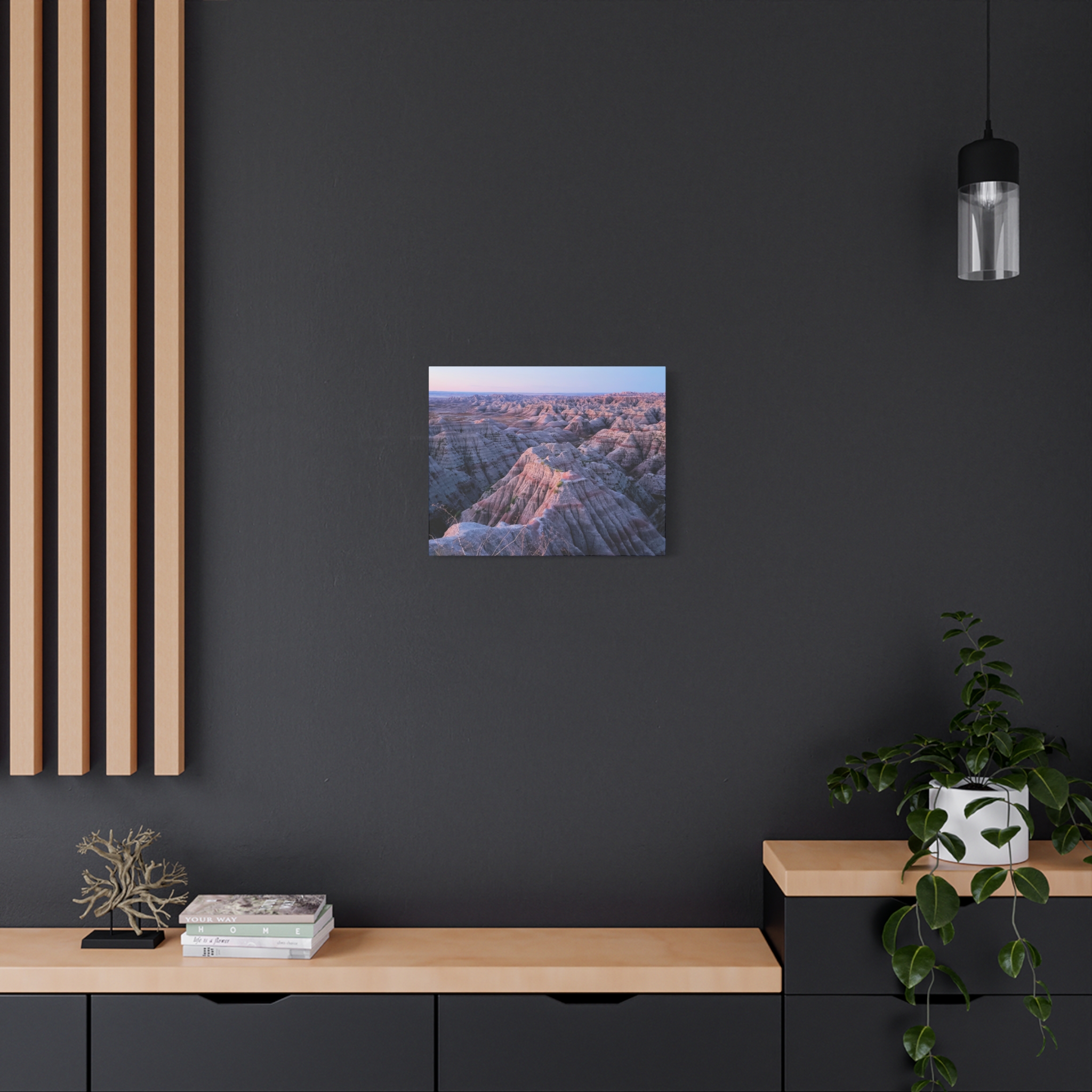 Sunrise over Buttes and Cliffs at Badlands National Park South Dakota | Wrapped Canvas Wall Art | Vibrant Pastel Sky and Desert Landscape for Rustic, Modern, or Nature-Inspired Home Décor - Image 12