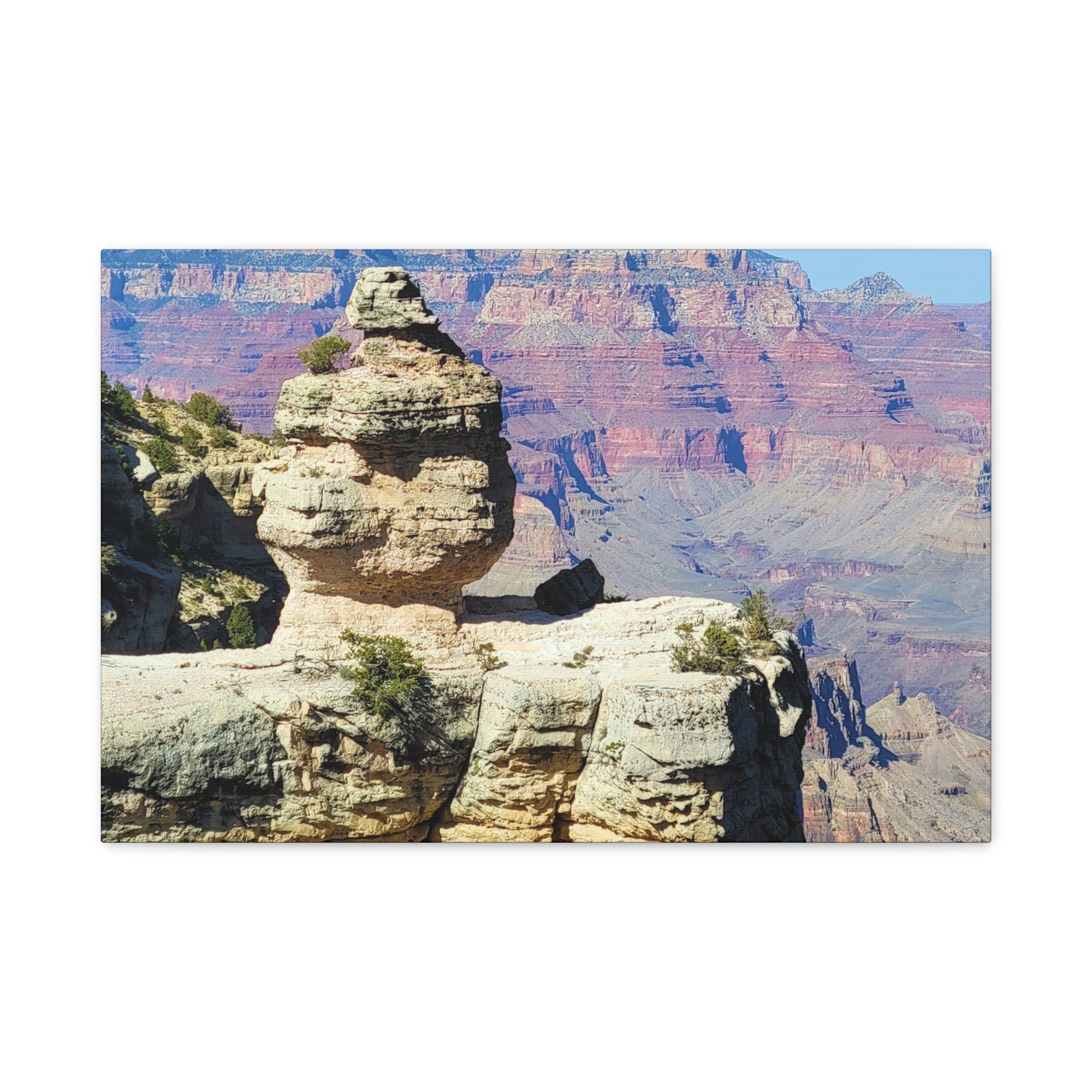 Duck Rock at Grand Canyon National Park – Wrapped Canvas Wall Art | Grand Canyon Landscape | Arizona National Park Nature Decor - Image 13