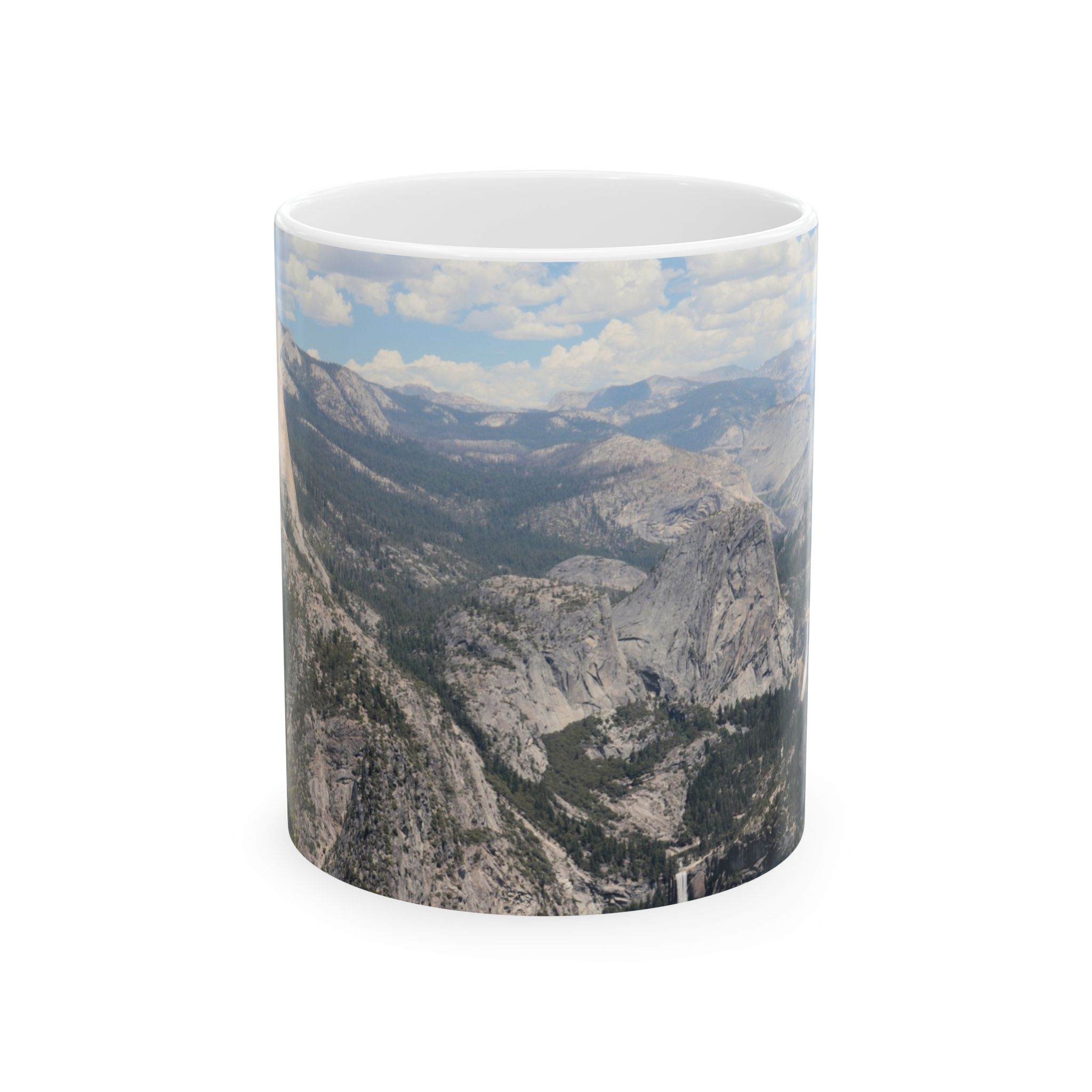 Yosemite National Park Ceramic Mug Featuring Half Dome & Vernal & Nevada Falls, 11oz & 15oz Nature Photography Drinkware, Original GentleSeas Photography - Image 2